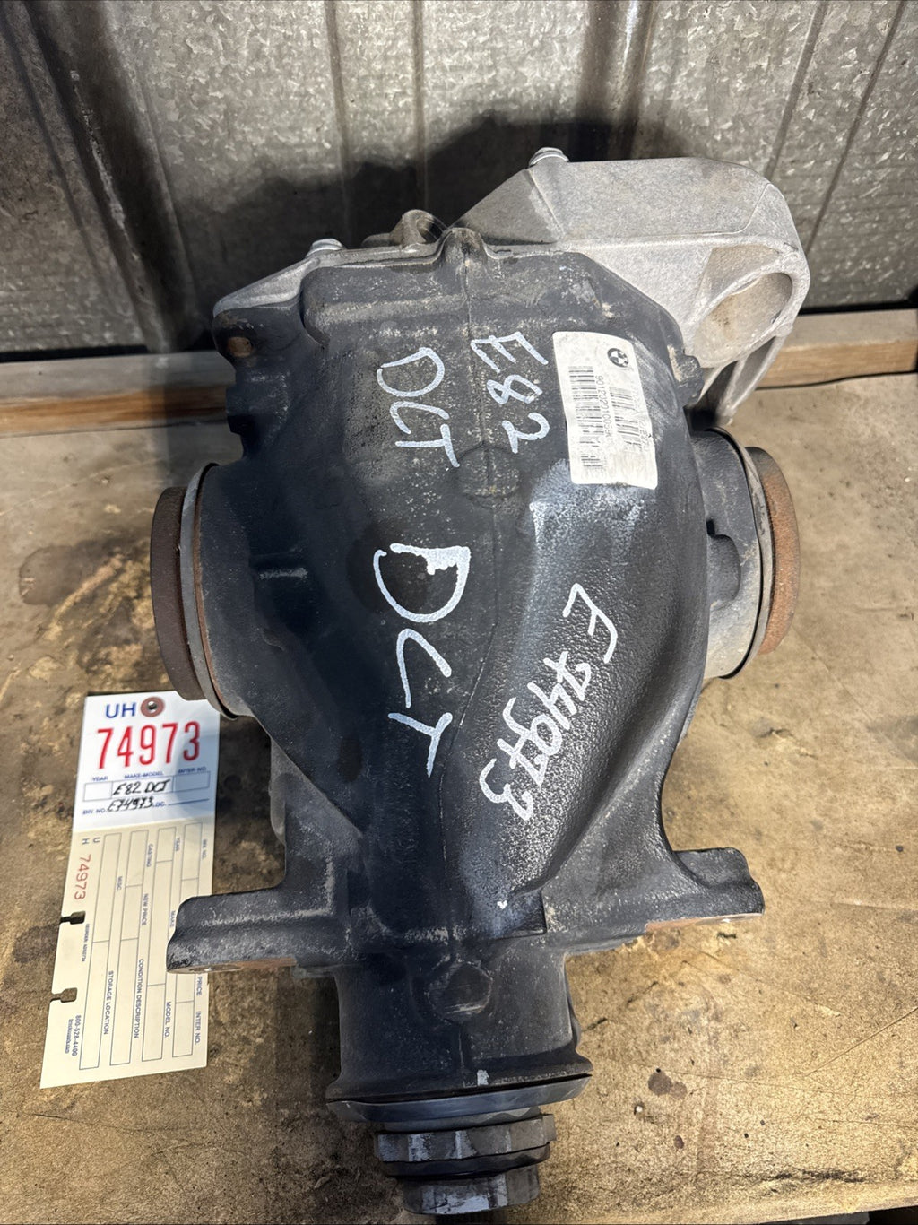 11-13 BMW 335is 135i E92 E93 E82 DCT Rear Differential Diff 2.56 Ratio 