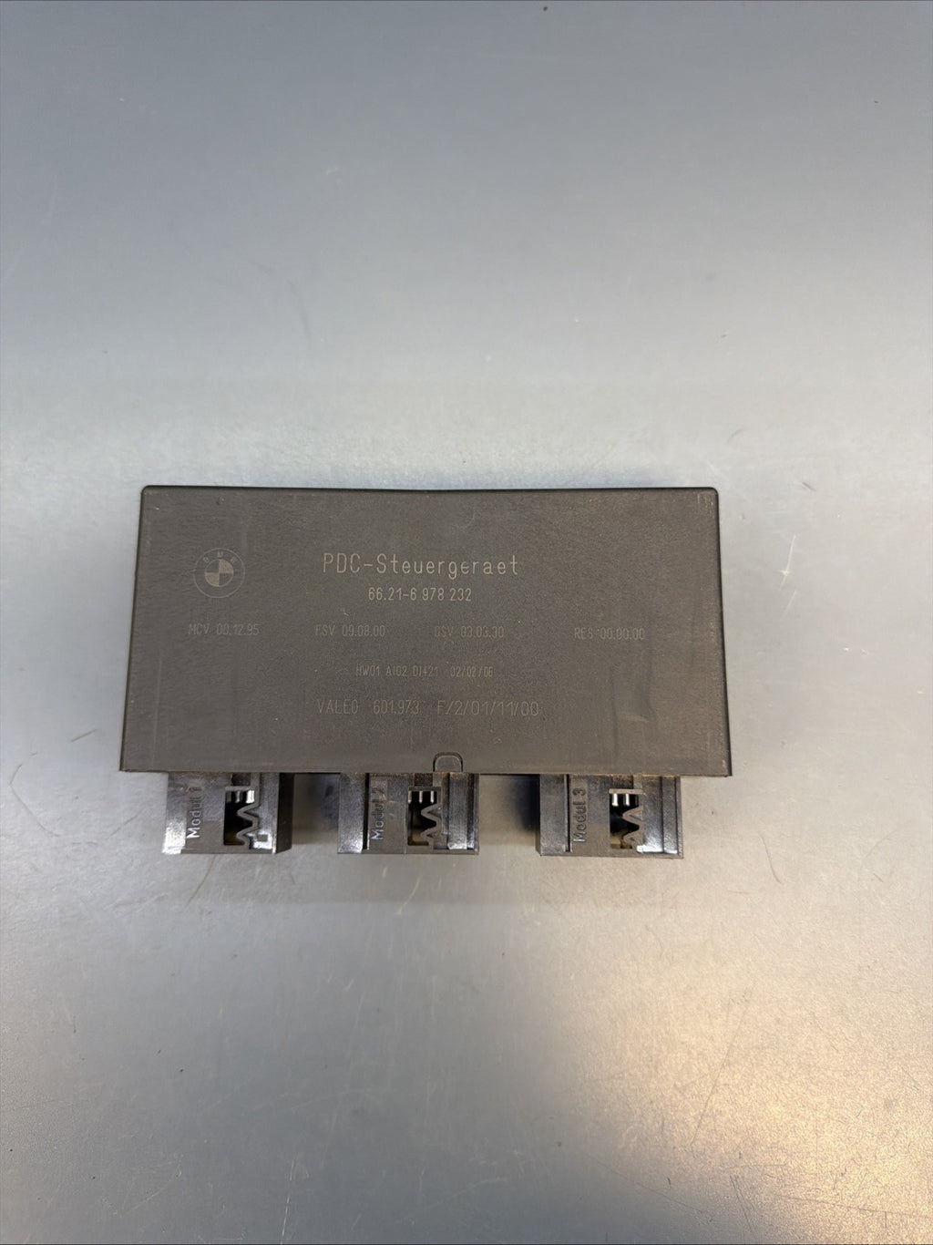 02-14 BMW 745I 750I 650I PDC PARKING DISTANCE CONTROL MODULE 6978232 OEM