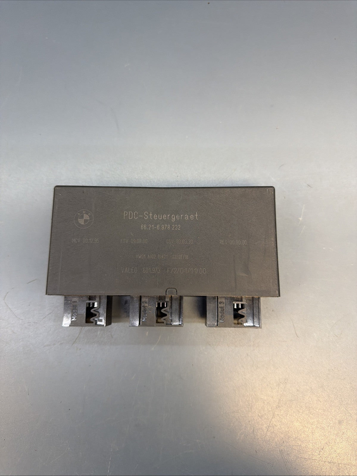 02-14 BMW 745I 750I 650I PDC PARKING DISTANCE CONTROL MODULE 6978232 OEM