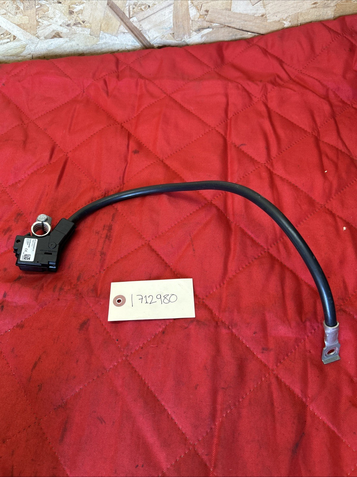 10-19 BMW F10 F12 F07 F06 F25 NEGATIVE BATTERY TERMINAL CONNECTOR 9234437