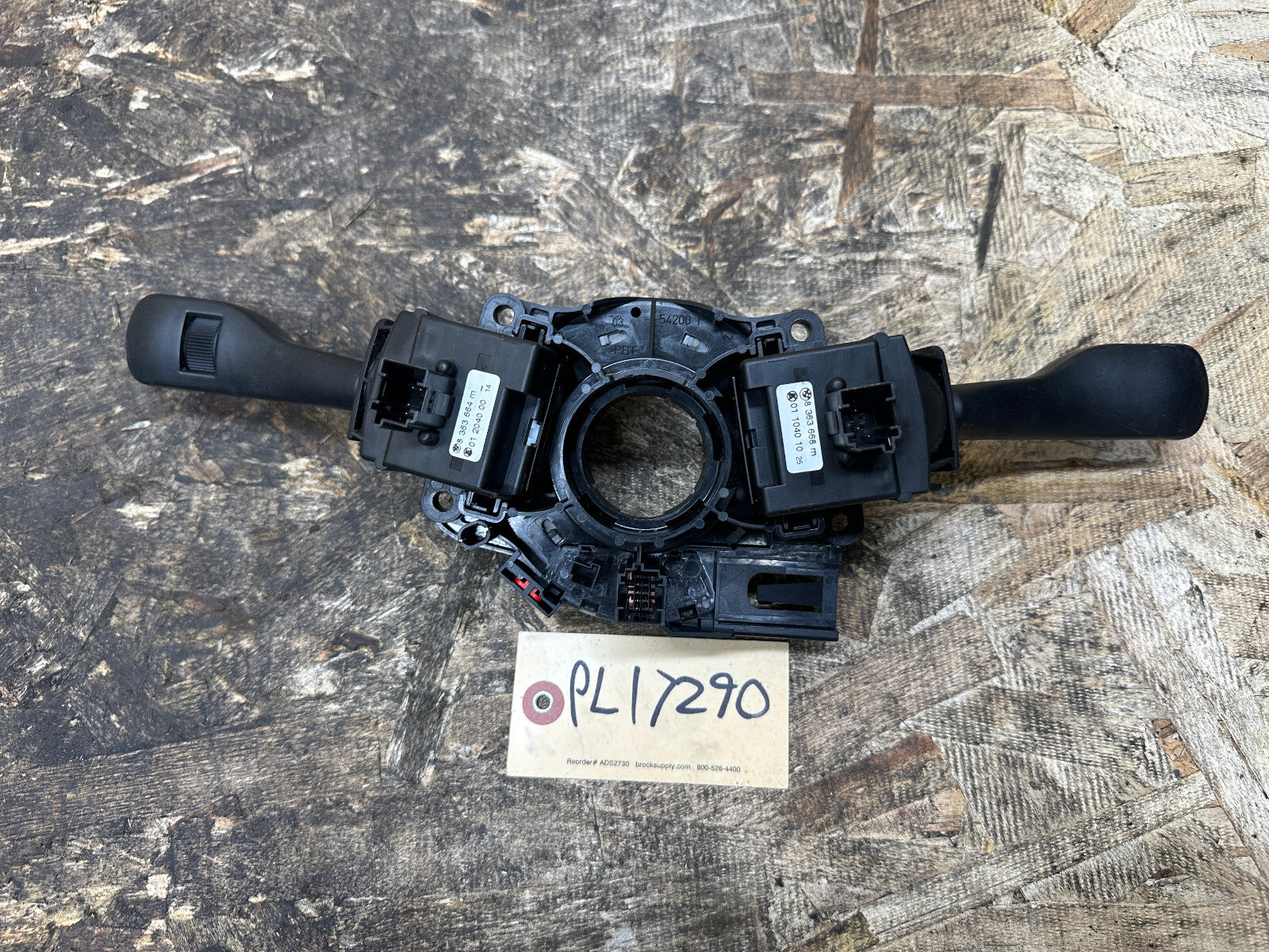BMW 93-10 3 5 7 SERIES X3 X5 Z4 CENTER WHEEL COLUMN SWITCH CLUSTER OEM 8376445