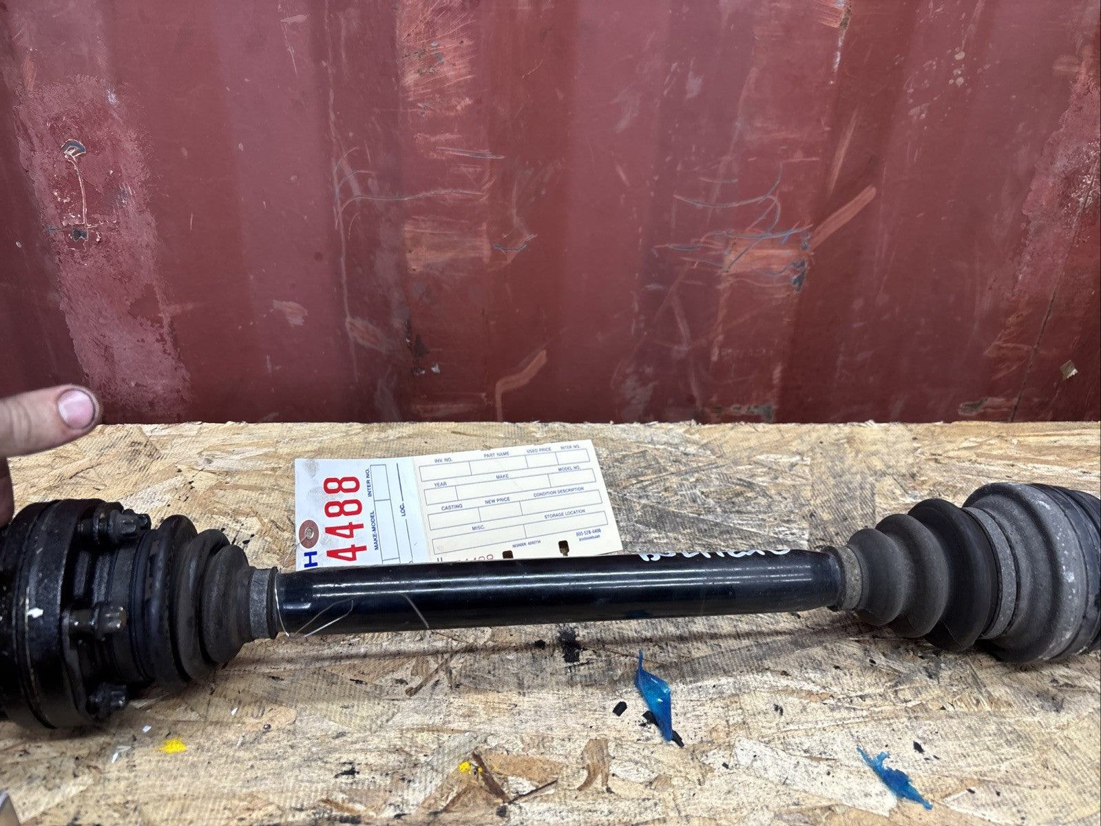BMW OEM CV AXLE REAR RIGHT  5 SERIES E39 USED M54 ENGINE 2003-2010 3321 1229141