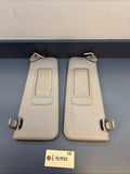 BMW E90 E91 E92 E93 Sun Visor Set OEM – Driver & Passenger Gray 6957369 6957370