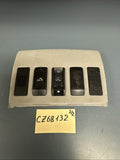 09 10 BMW 535i xDrive Overhead Headliner Trim Panel Sunroof Switch 712507207 OEM