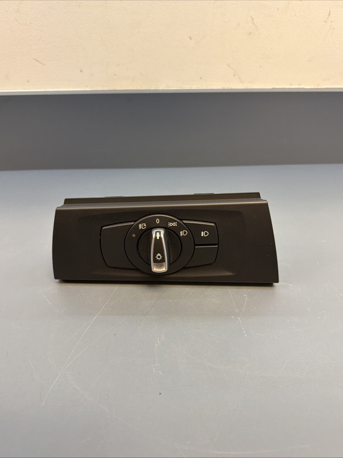 06-11 BMW E90 E92 328i 335d Headlight Control Switch Unit Black 9169398 OEM