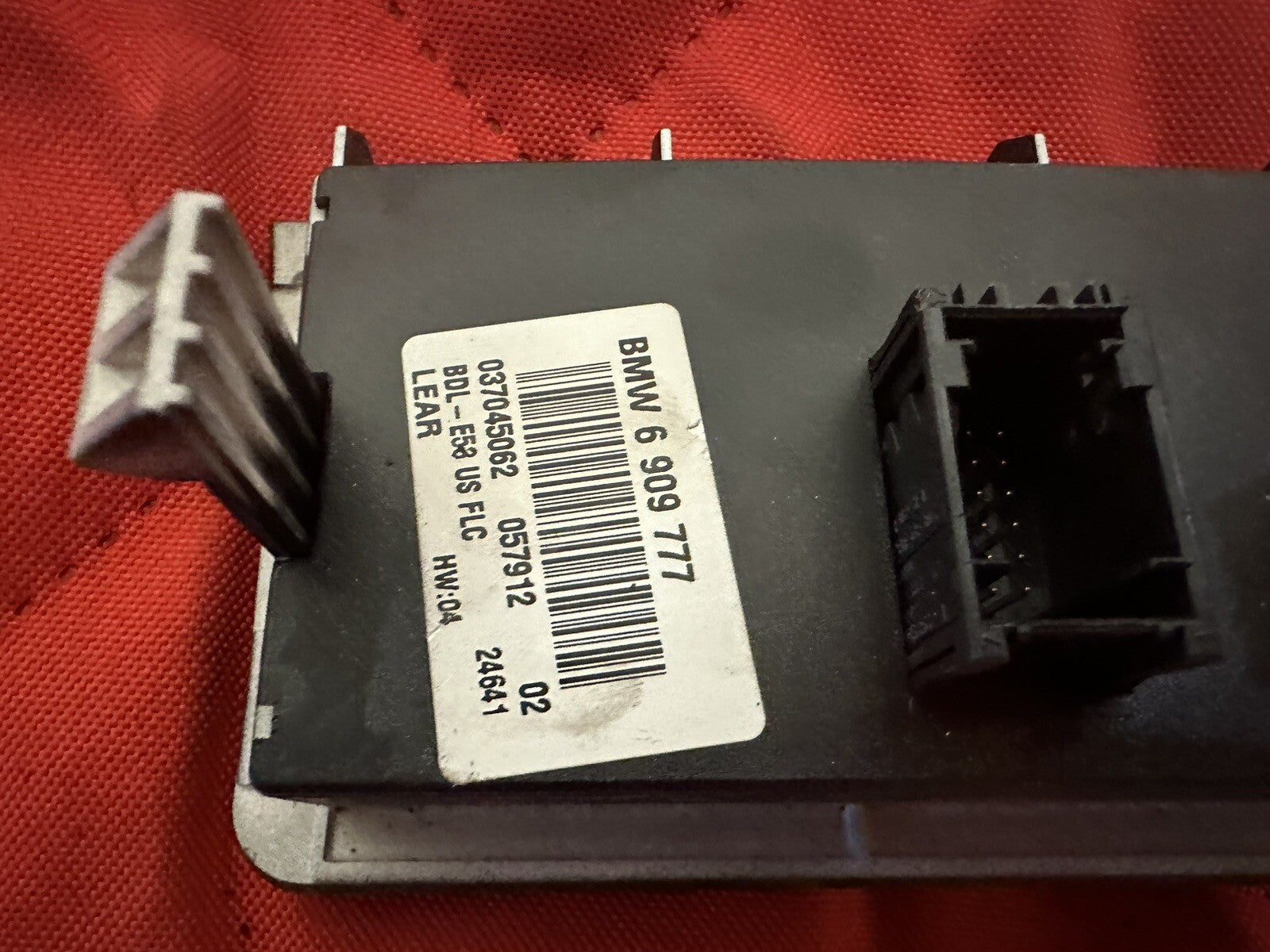 00-06 BMW X5 HEADLIGHT FOG LIGHT LAMP CONTROL SWITCH OEM 6909777