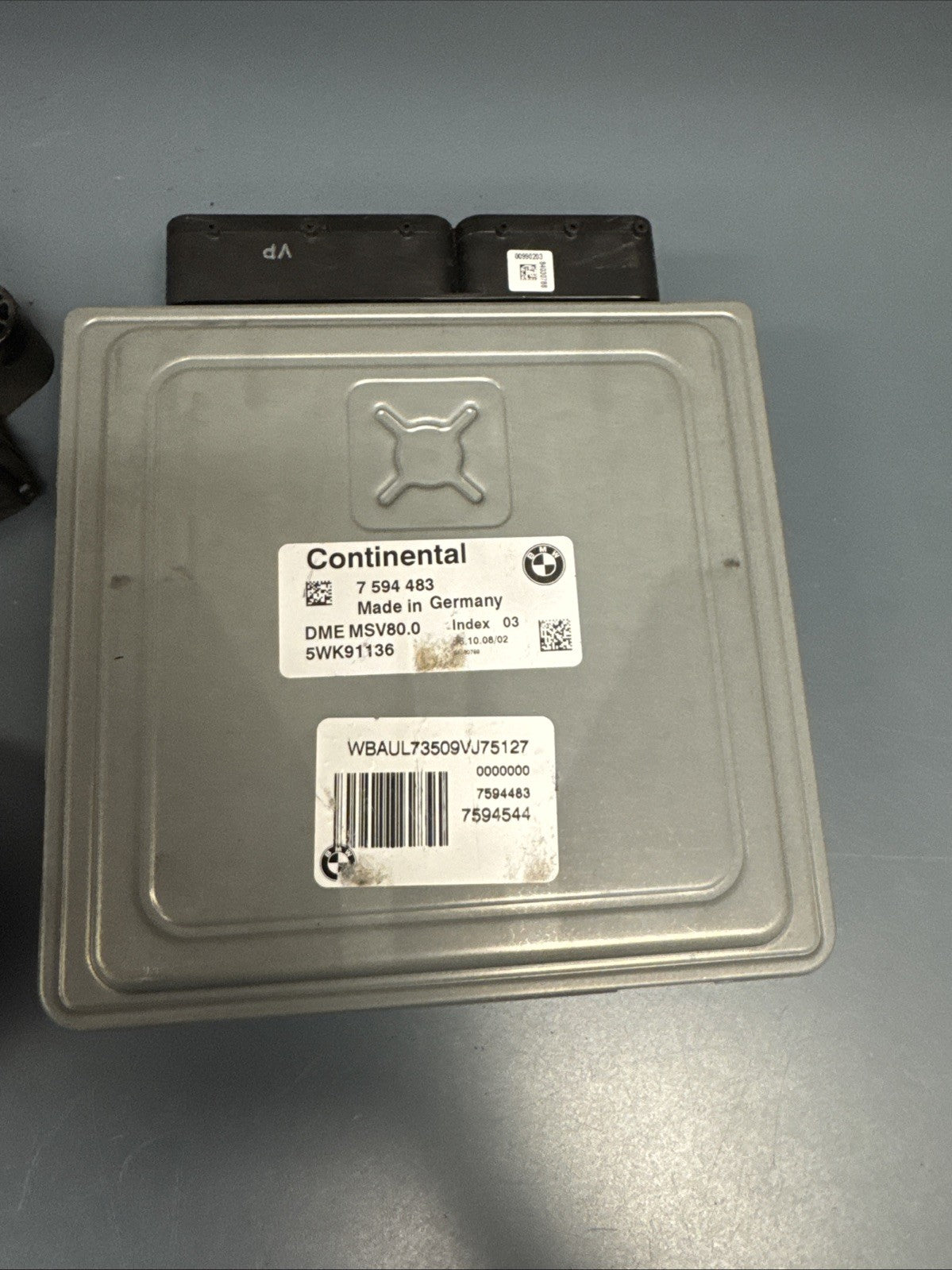 2007-2013 BMW 328i A/T N52 E90 E91 E92 E93 ECM ECU DME CAS KEY 7594483