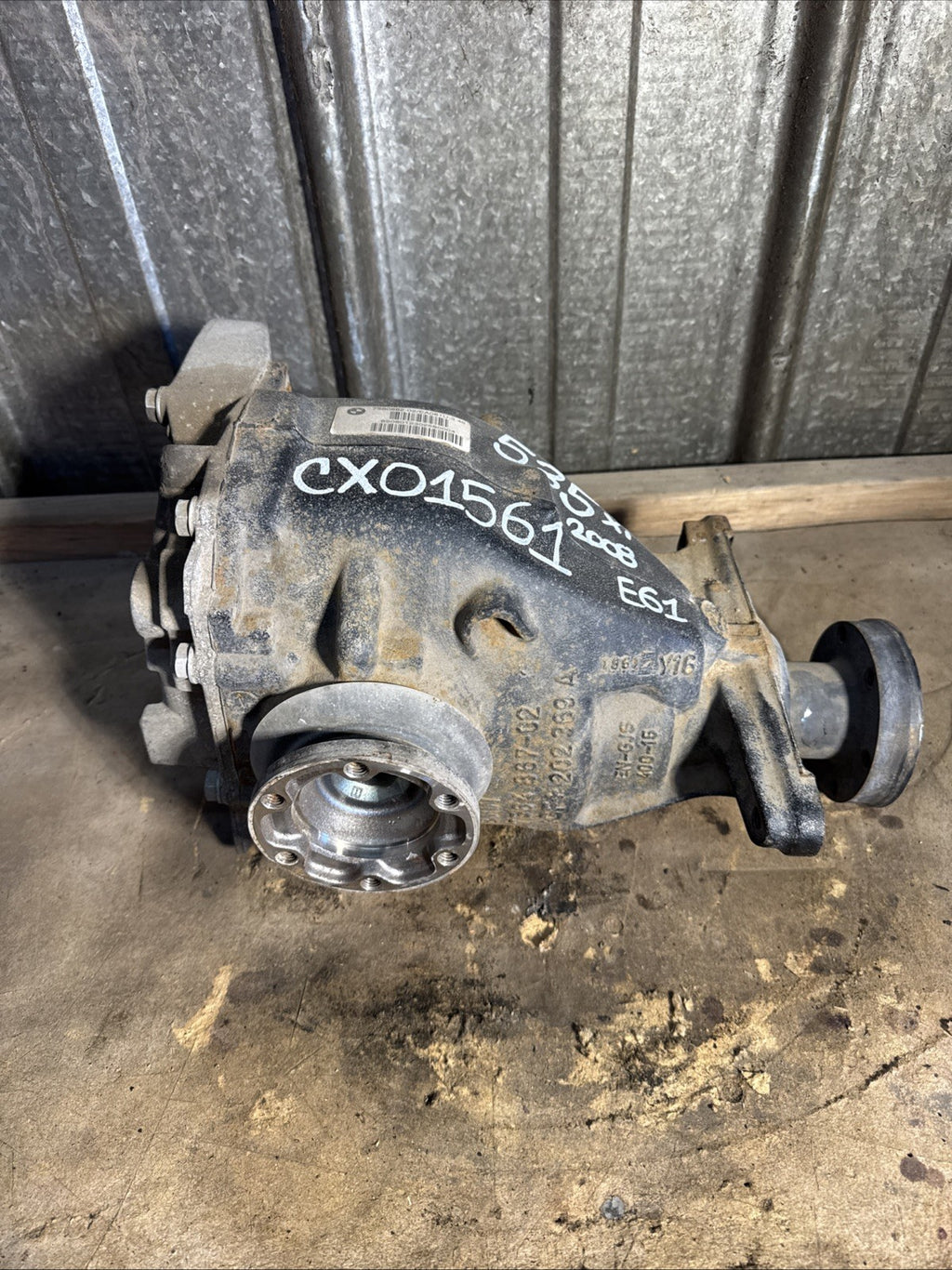 BMW REAR DIFFERENTIAL E61 SERIES 535Xi AUTOMATIC FINAL DRIVE 3.46 7560882