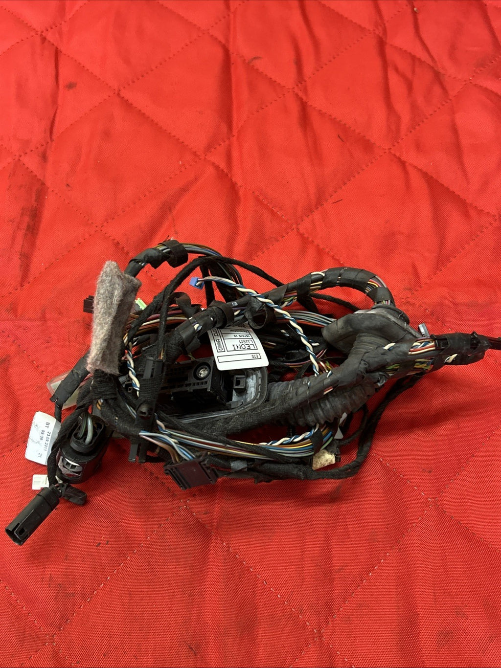 2007-2013 BMW X5 Front Right Door Wiring Harness 9242076 OEM