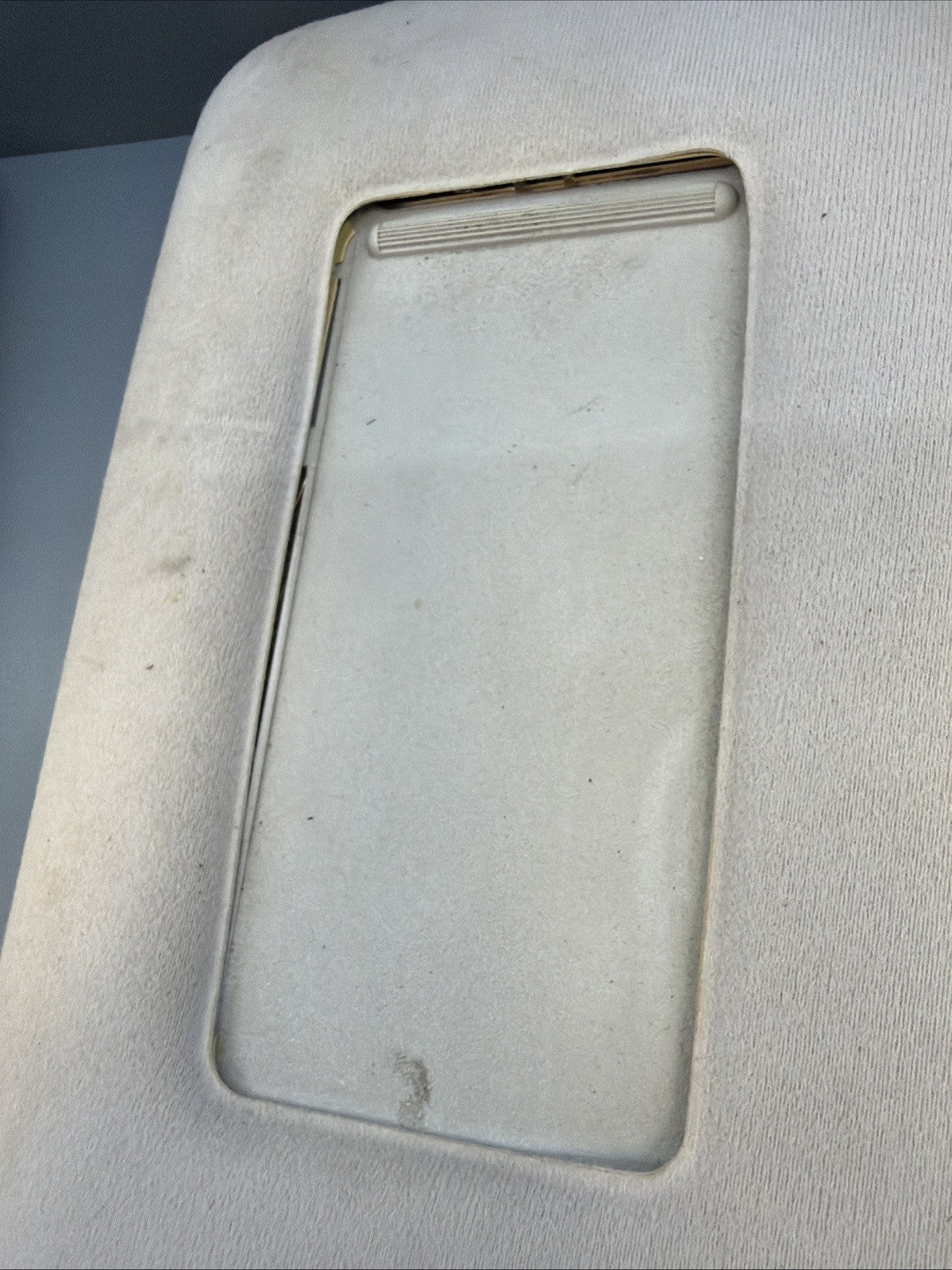 BMW E39 540I 528I E38 740I 740IL Sun Visors Grey Cloth Pair OEM 8237107 *READ*