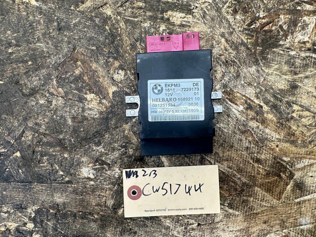 BMW 2006-2016 1/3/5/6 SERIES X1 X5 X6 Z4 FUEL PUMP CONTROL MODULE OEM 7229173