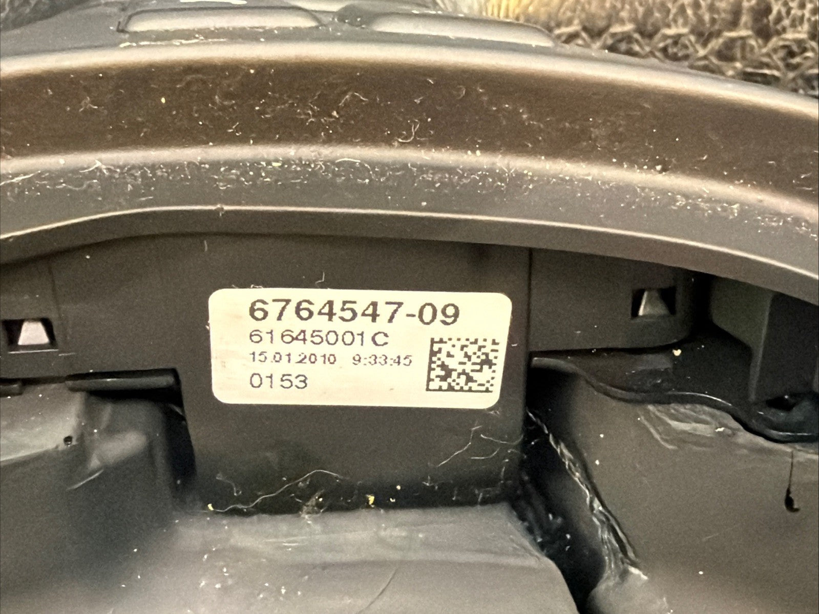 06-11 BMW E90 E91 325i 328i 330i 335i Steering Wheel Black Unit 6959893 OEM