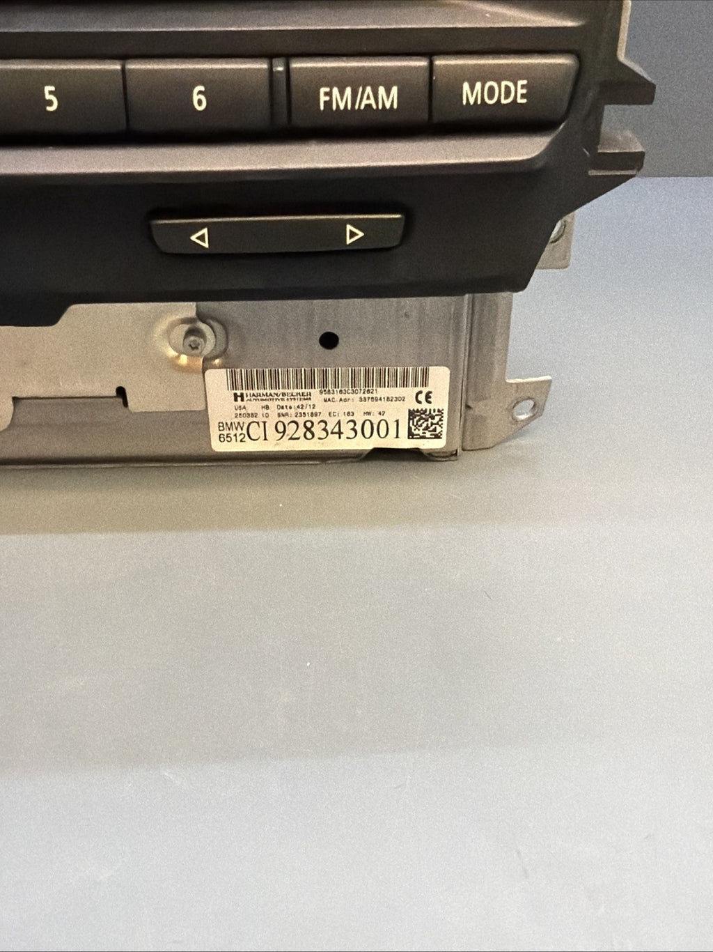 2010-2015 BMW E84 E92 E88 E90 HARMAN Radio Audio System Receiver OEM 9283430