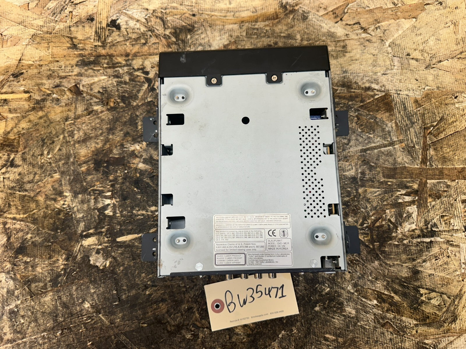 BLAUPUNKT DVD-ME R CD RADIO PLAYER HEADUNIT W WIRING FOR E39 5 SERIES