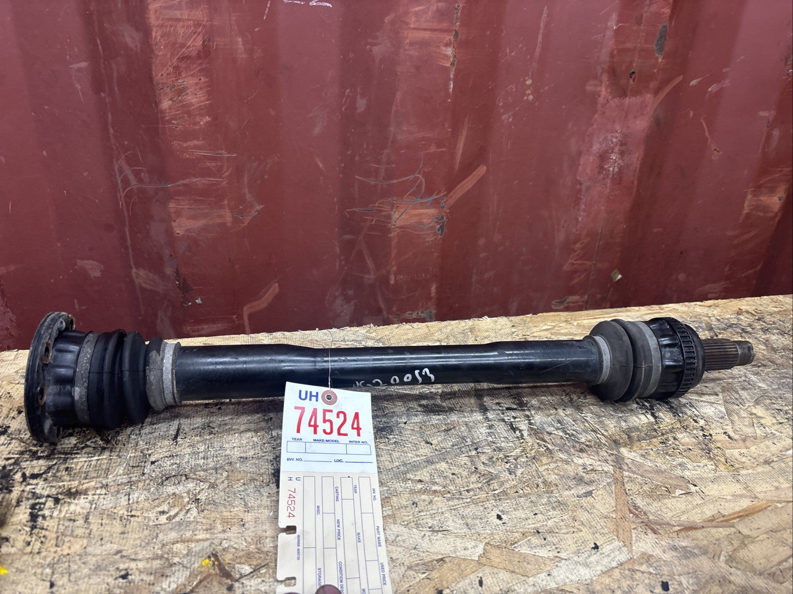 BMW OEM CV AXLE REAR RIGHT  3 SERIES E46 USED M54 ENGINE 1999-2005 3321 1229790