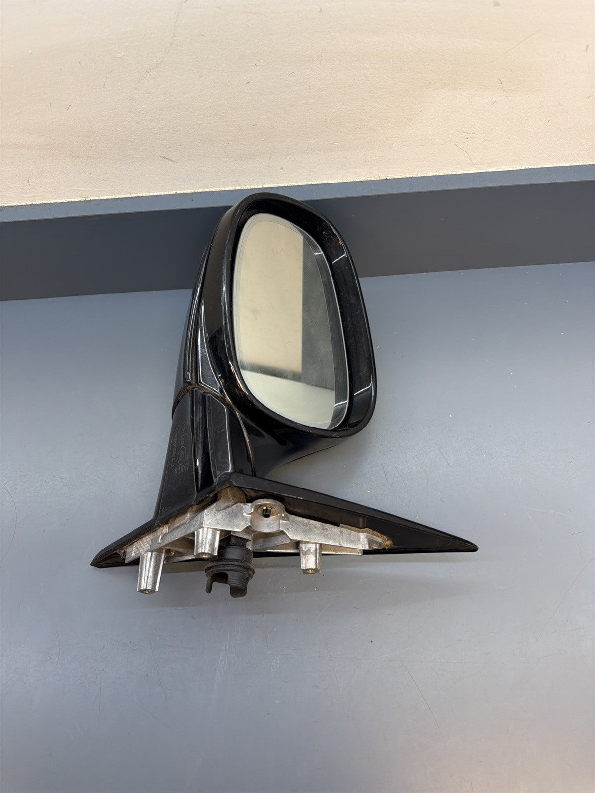 09-11 OEM BMW E90 E91 Sedan LCI Driver Side Mirror Assembly Heated 7182695 BLACK