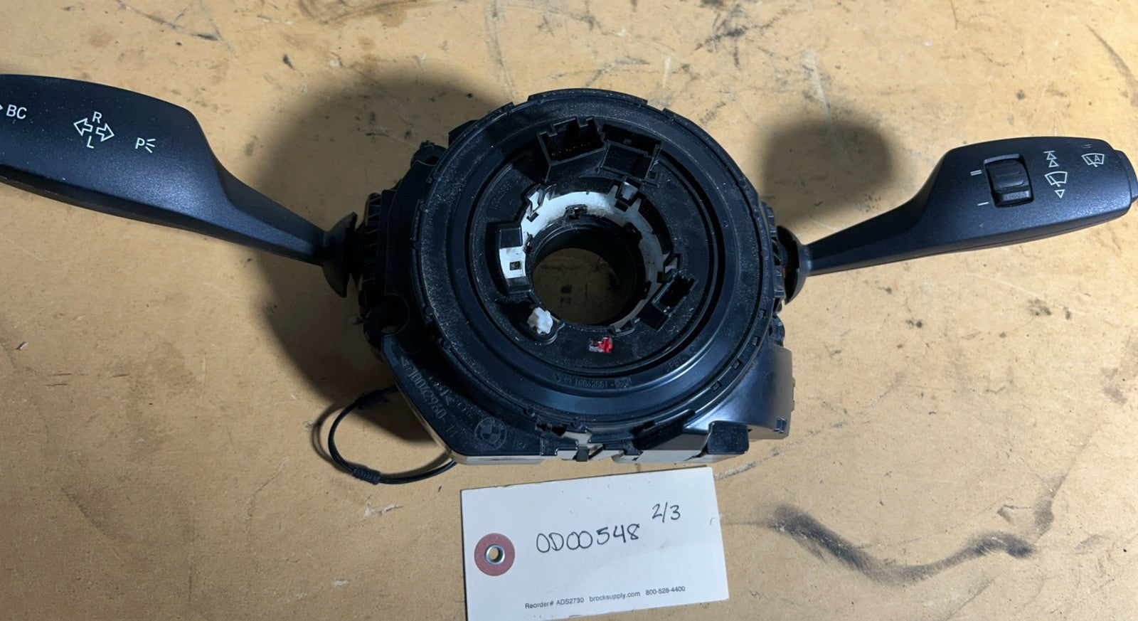 2011-2017 BMW X3 F25 Clock Spring Steering Column w/ Switch Assembly 9253757 OEM