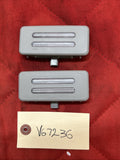 06-11 BMW E60,E61,E90,E91,E92 SUN VISOR INTERIOR LIGHT 6962011 SET OF 2 GREY