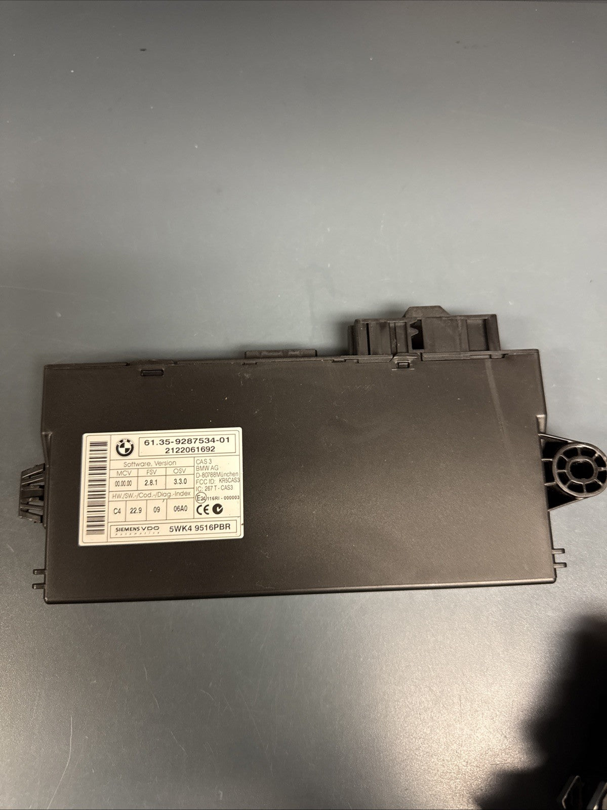 13 BMW E92 E93 335 ( E90 E82 135 ) N55 DME ECU Engine CAS SET OEM 8606310