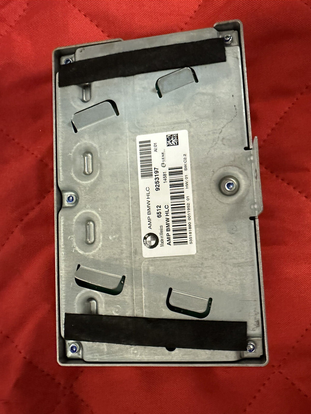 09-13 BMW X5 35iX E70 LCI SUV RADIO STEREO MEDIA AUDIO AMP AMPLIFIER OEM 9253197