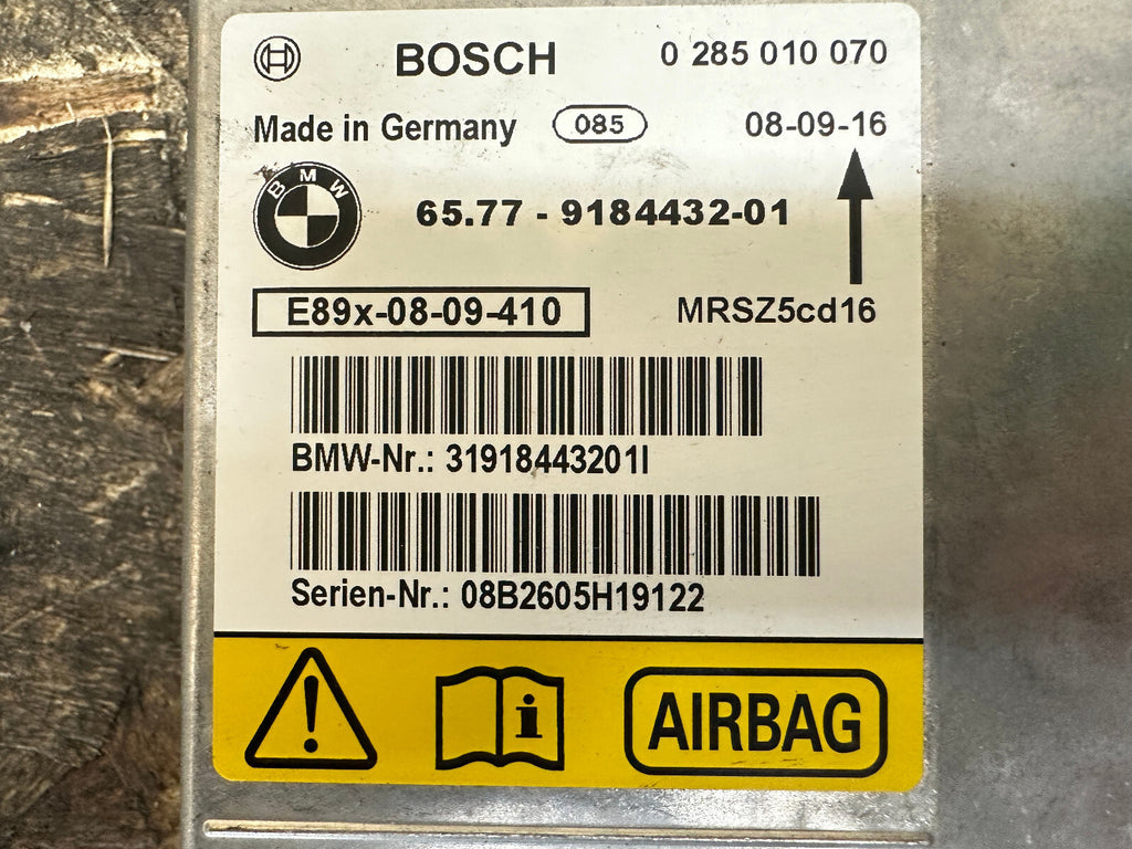 08-11 BMW 328I 335i E90 3 Series OEM Series SRS Crash Sensor Bosch 9184432