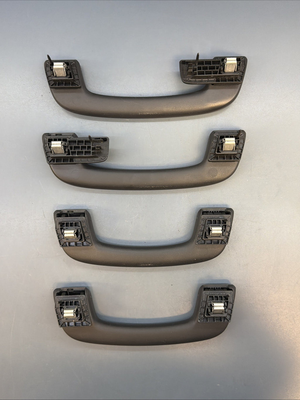 12-18 OEM BMW F30 F10 F80 X3 F25 INTERIOR ROOF TOP GRAB HANDLE SET of 4 BLACK