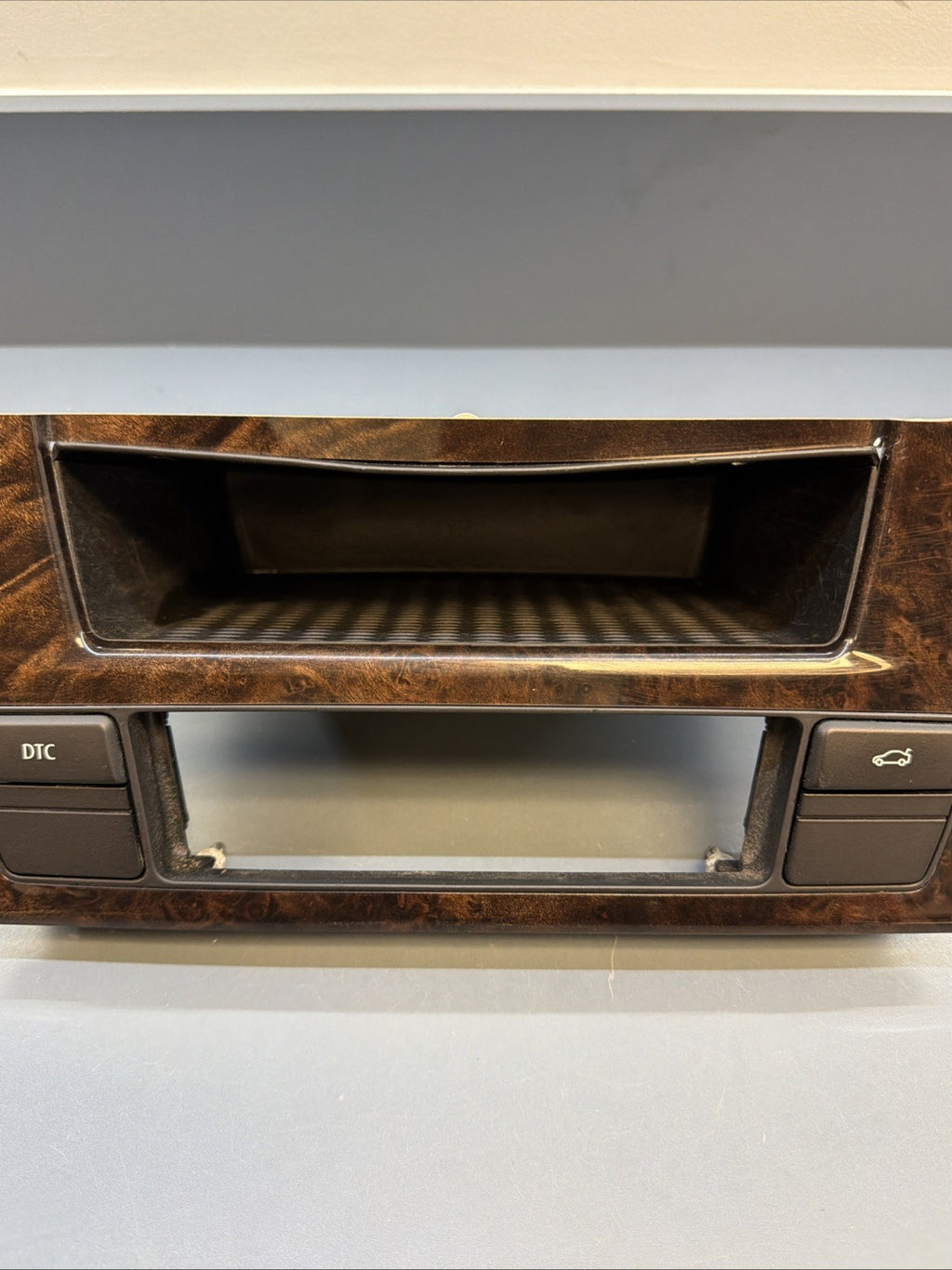 BMW 5 Series E60 E61 Central Console Storage Tray Black Trim Panel OEM 9139391