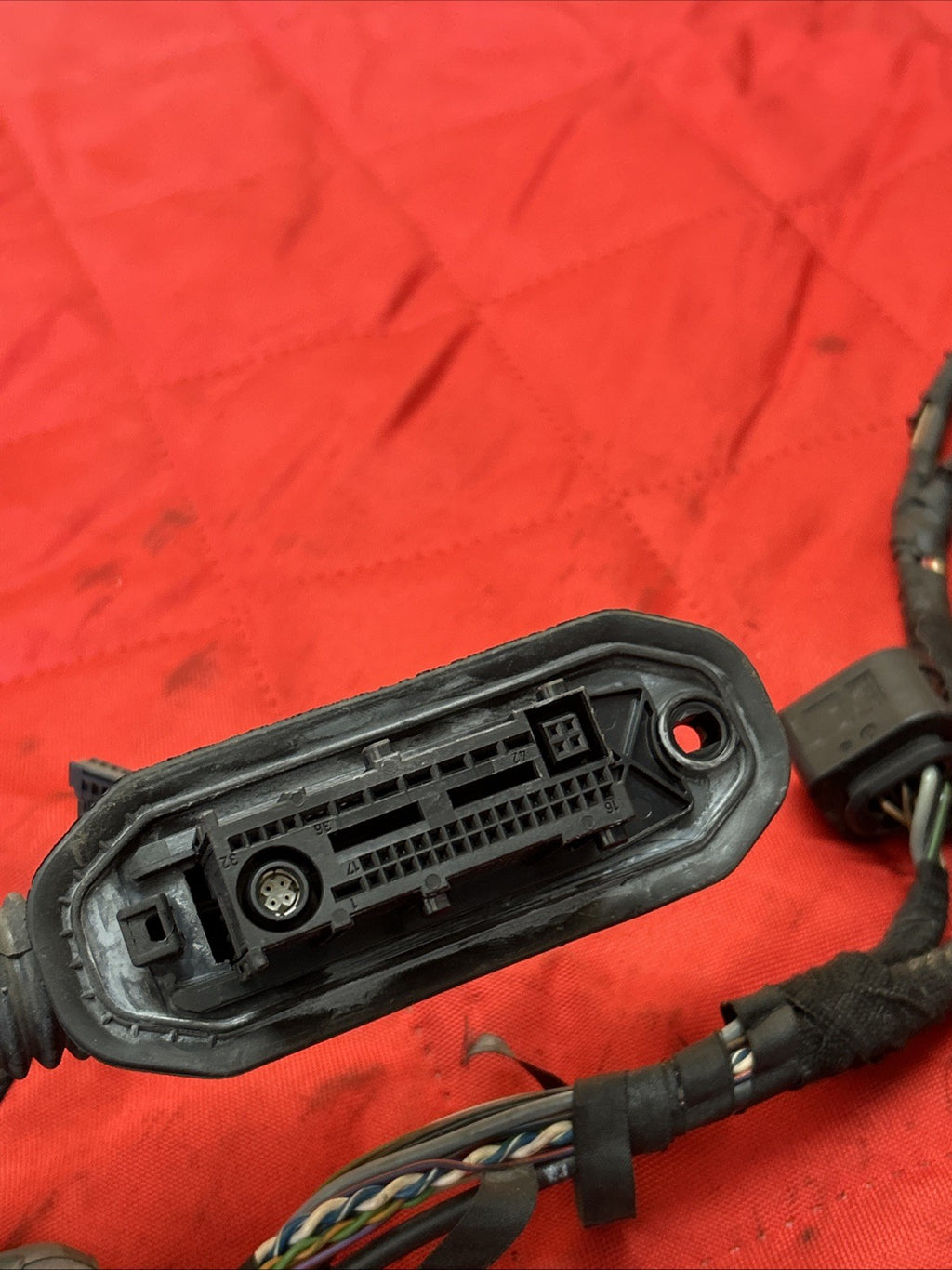 2007-2013 BMW X5 Front Right Door Wiring Harness 9242076 OEM