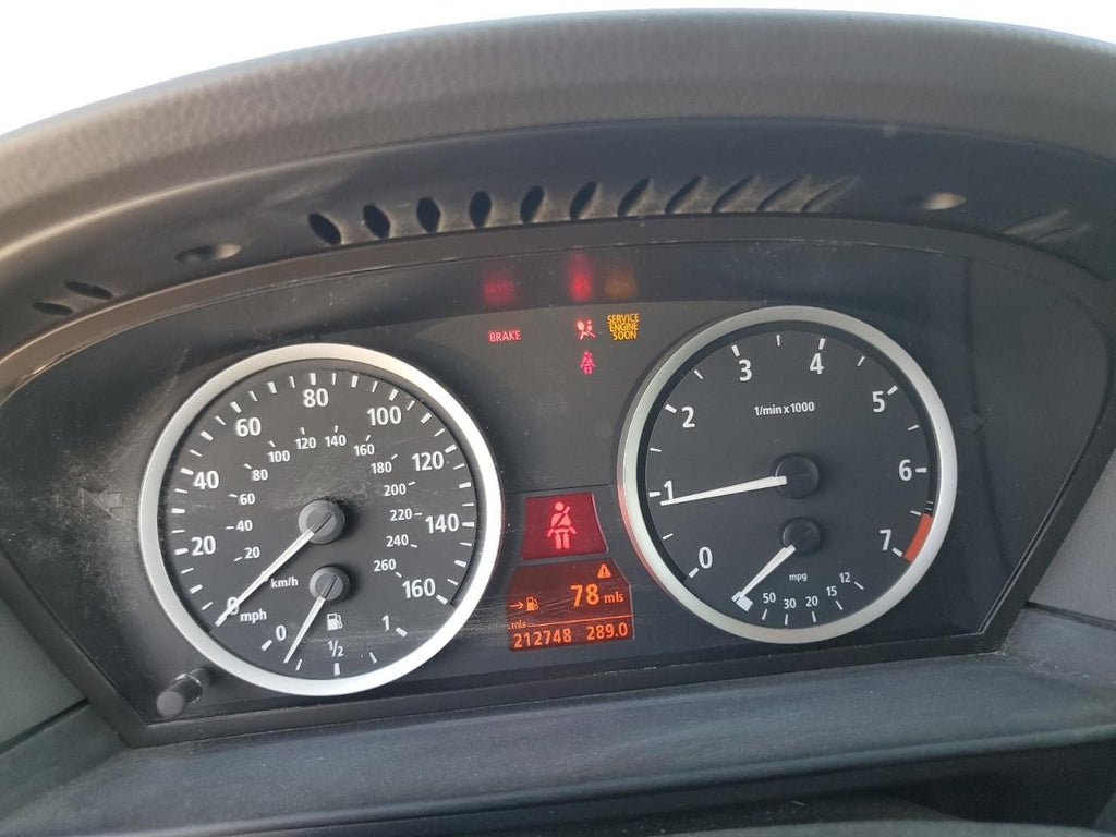 04-05 BMW 525i 530i E60 Instrument Speedometer Cluster 6944120 212K MILES