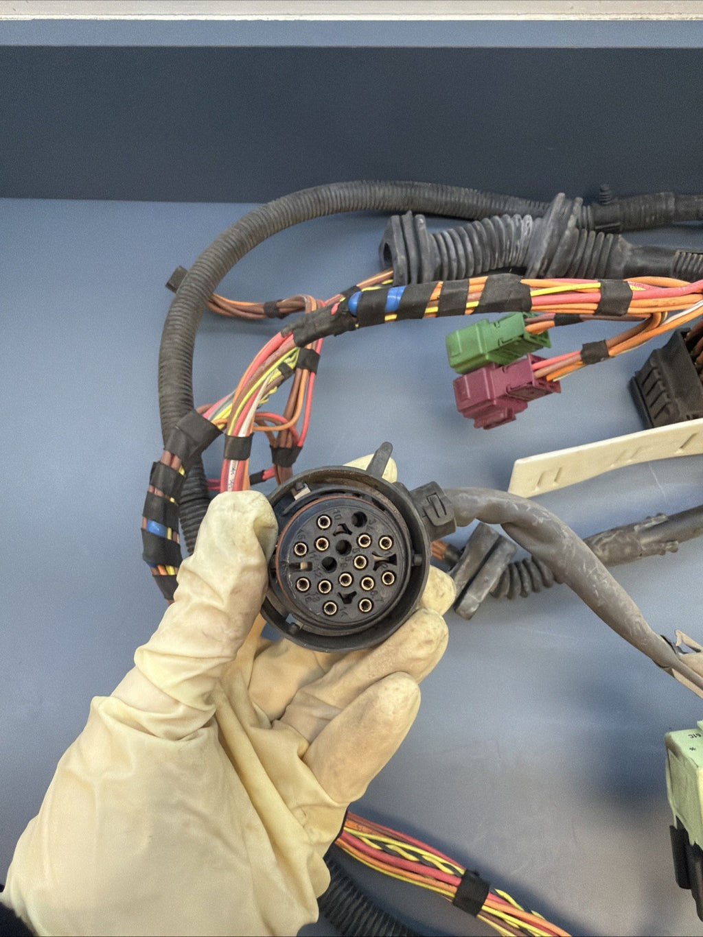 07-10 BMW E60 535i 535XI Transmission Wire Wiring Cable Harness 7557836 OEM