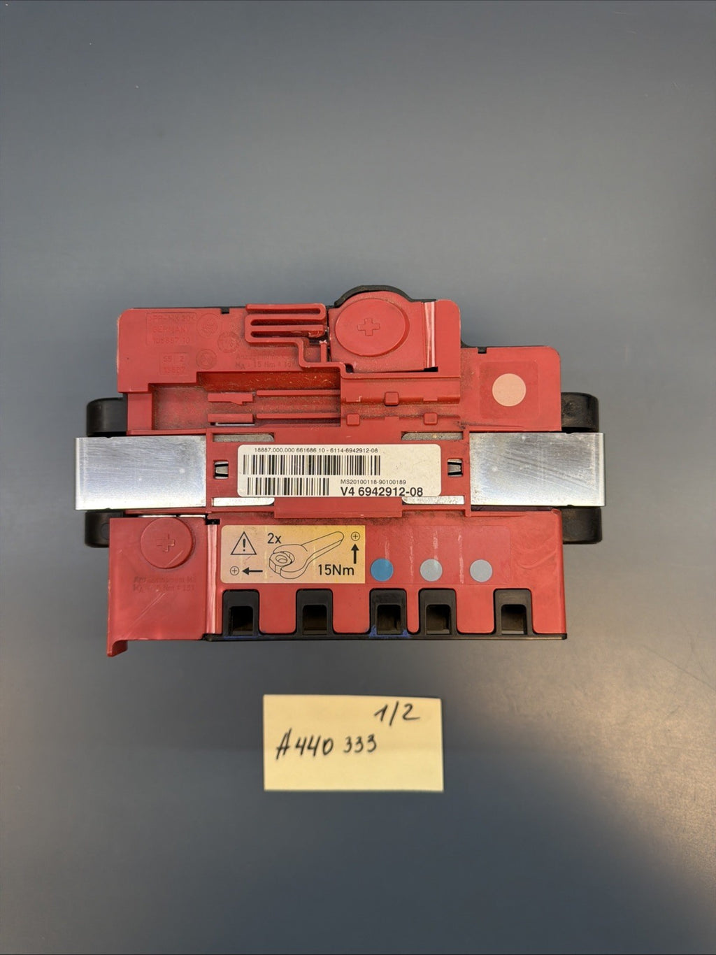 07-13 BMW E70 E71 X5 X6 BATTERY POWER DISTRIBUTION BOX REGULATOR MODULE 6942912