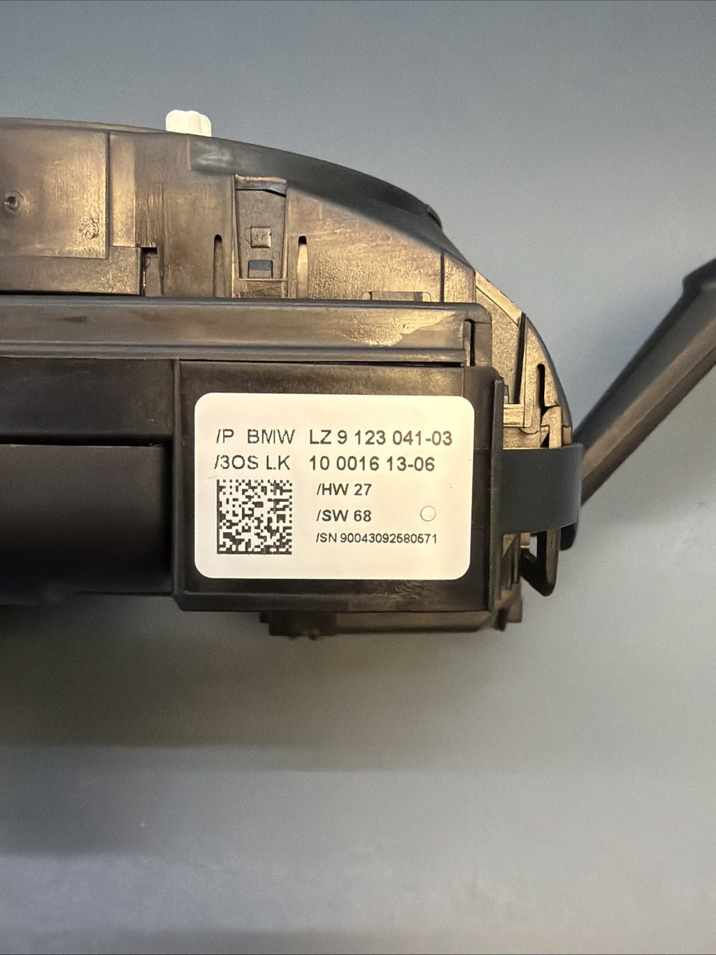 BMW 07-13 1/3 SERIES STEERING COLUMN SWITCH CLUSTER CLOCK SPRING OEM 9123041