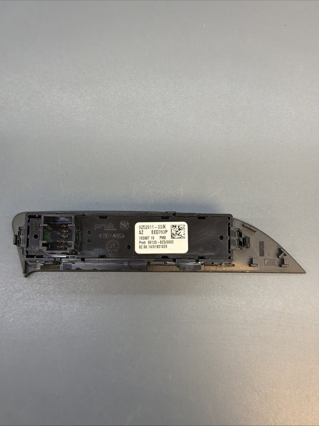 2012-2018 BMW 328i 320I F30 - CONSOLE TRACTION OFF SPORT ECO SWITCH 9252911 OEM