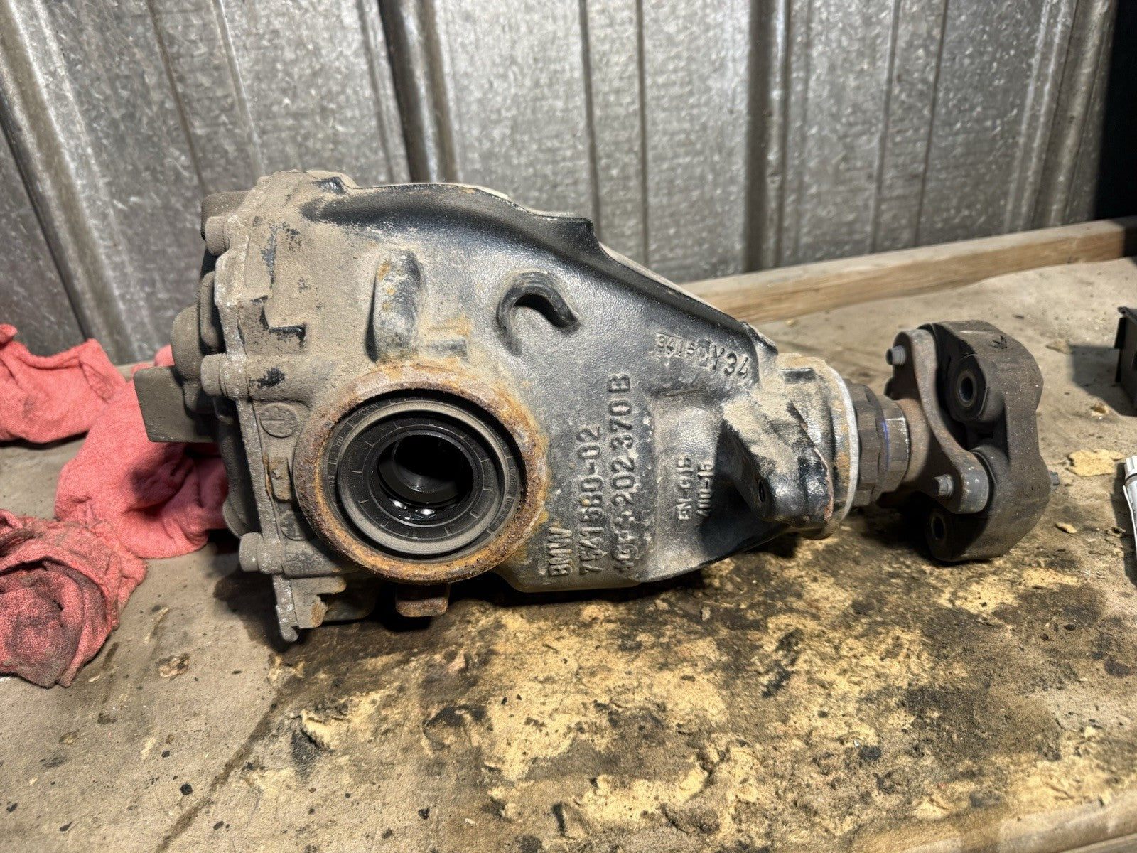 11-17 BMW F30 F31 F32 F33 F34 F36 Rear Axle differential ratio 3.15 OEM 7603748