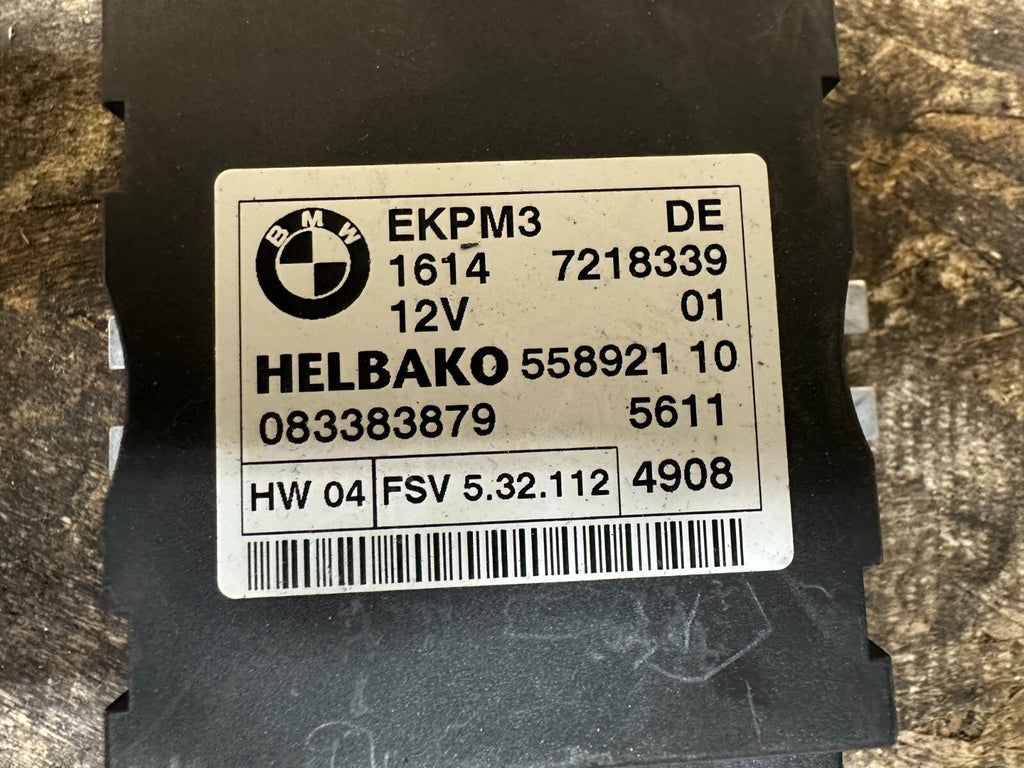 BMW 2006-2013 E90 E92 E9X FUEL PUMP CONTROL UNIT OEM 7218339