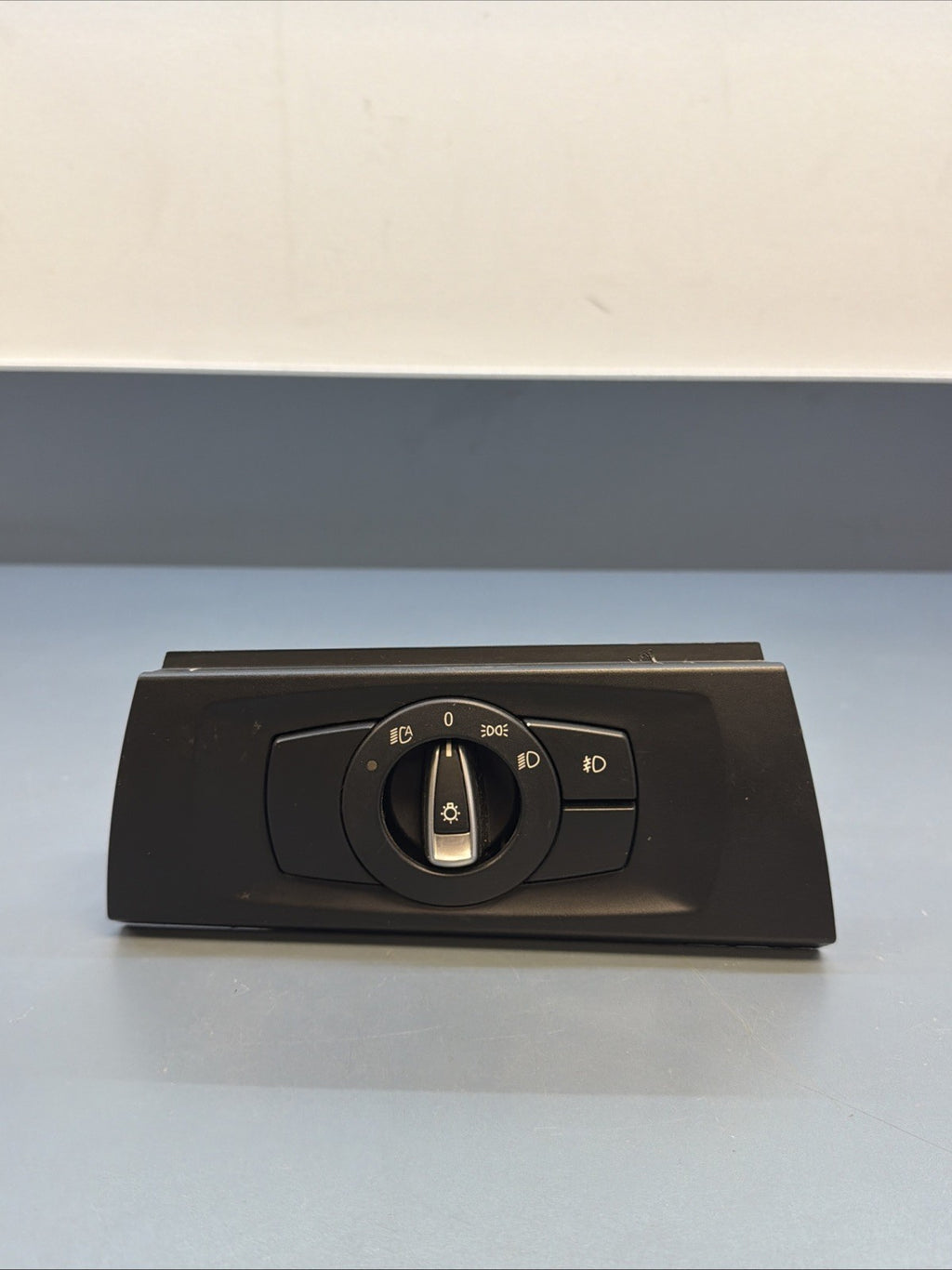 06-11 BMW E90 E92 328i 335d Headlight Control Switch Unit Black 9169398 OEM