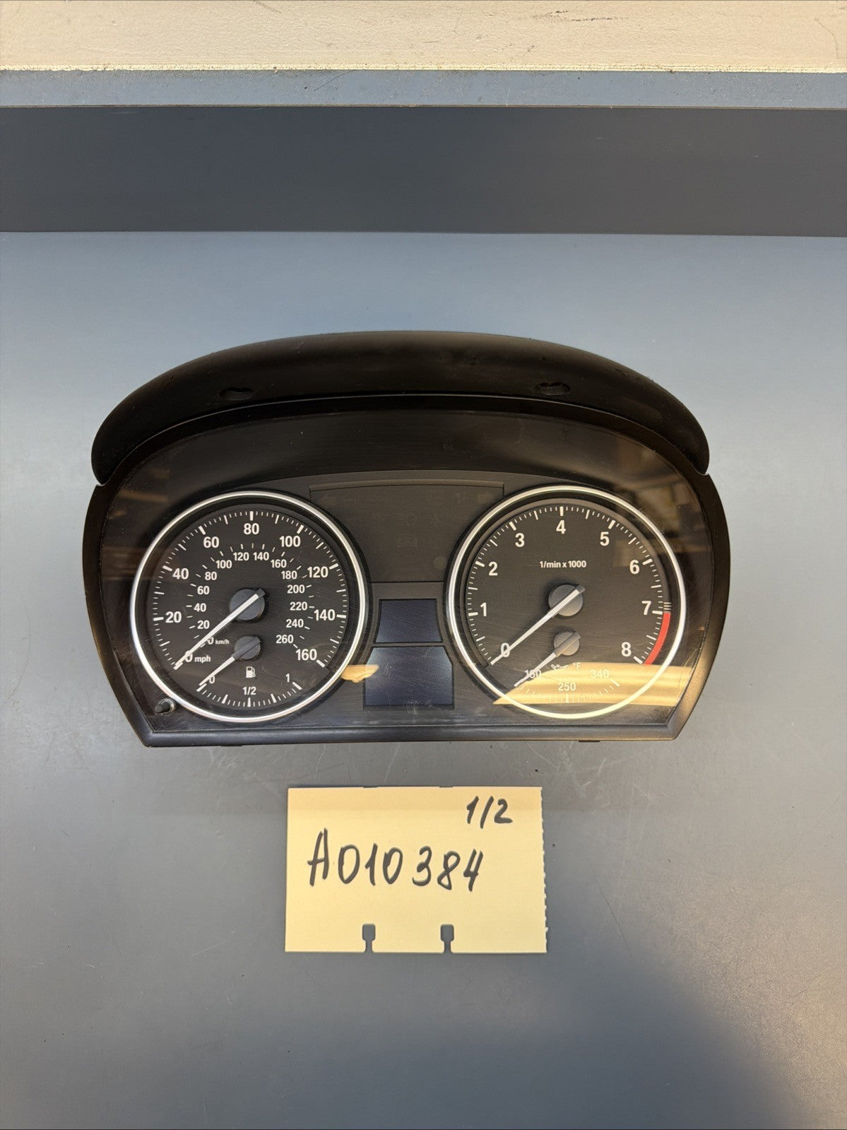 07-11 BMW E90 E92 E93 335i N54 N55 Instrument Speedometer Cluster 9166858 149K