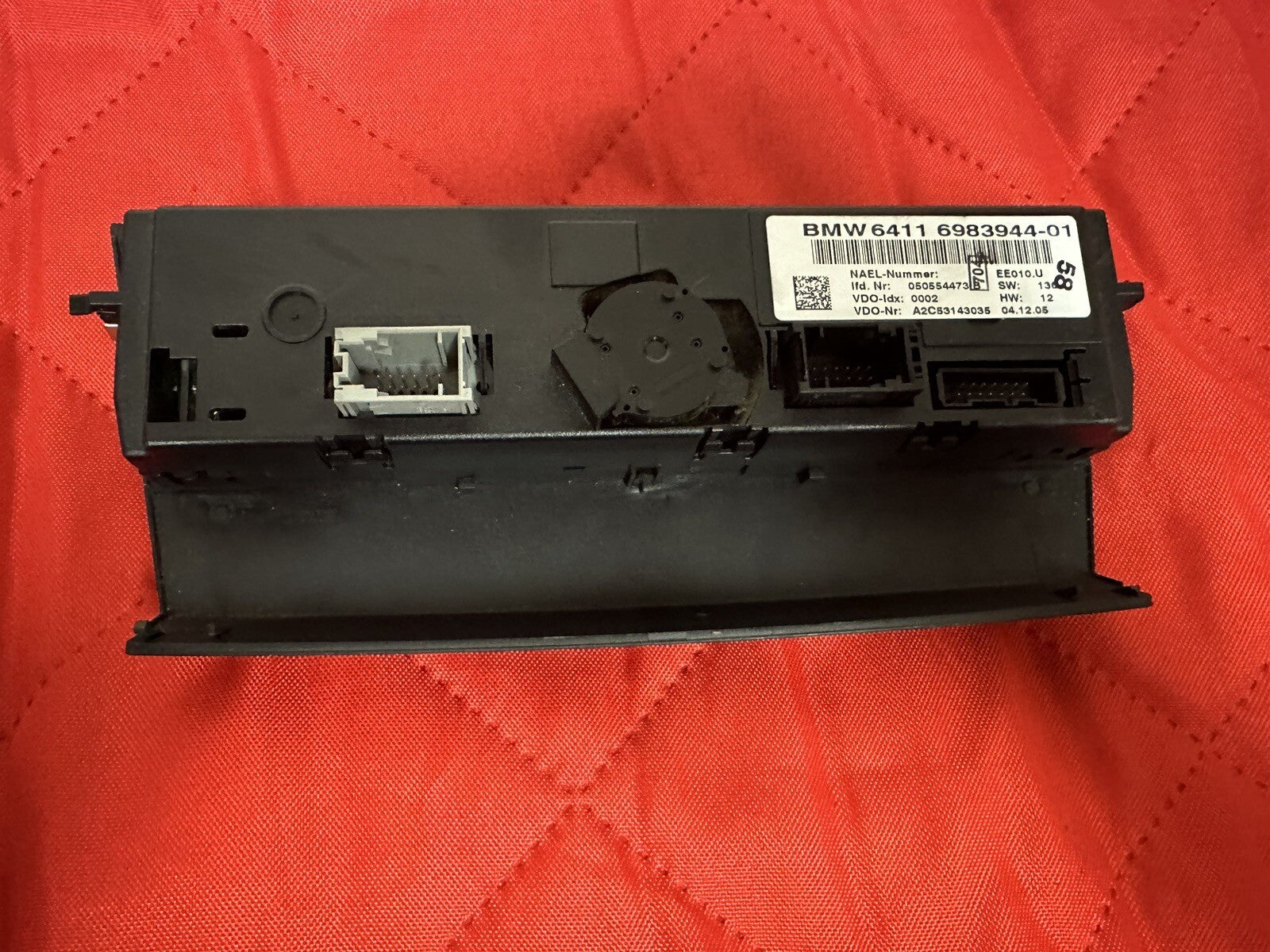 06-11 BMW E90 E91 3-SERIES CLIMATE CONTROL A/C HEATER CONTROL UNIT OEM 6983944