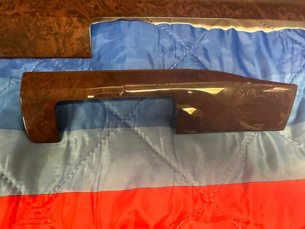 01-05 BMW E46 4 DOOR SEDAN 3 SERIES WOOD GRAIN TRIM INTERIOR 8 PIECE SET OEM