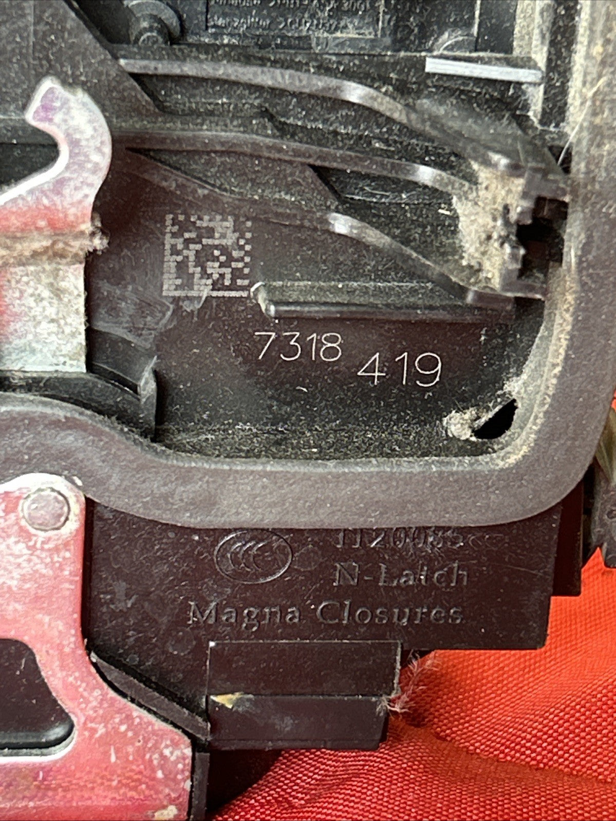 07-13 BMW E70 E71 X5 X6 Front Left Driver Side Door Lock Latch Actuator  7318419