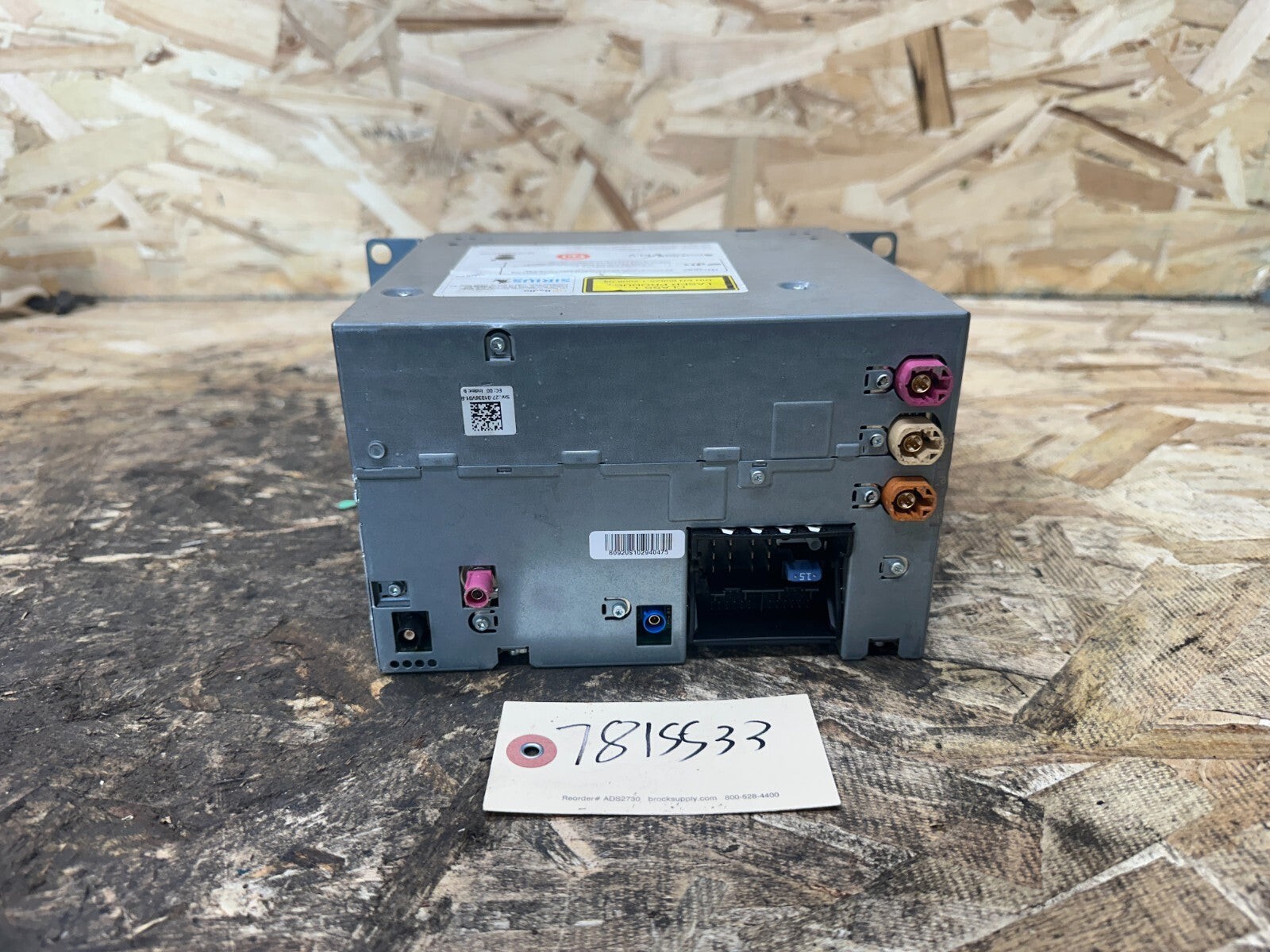 BMW 2010-2017 F10 5 SERIES RADIO RECIVER CD PLAYER NAVIGATION UNIT OEM 9239158