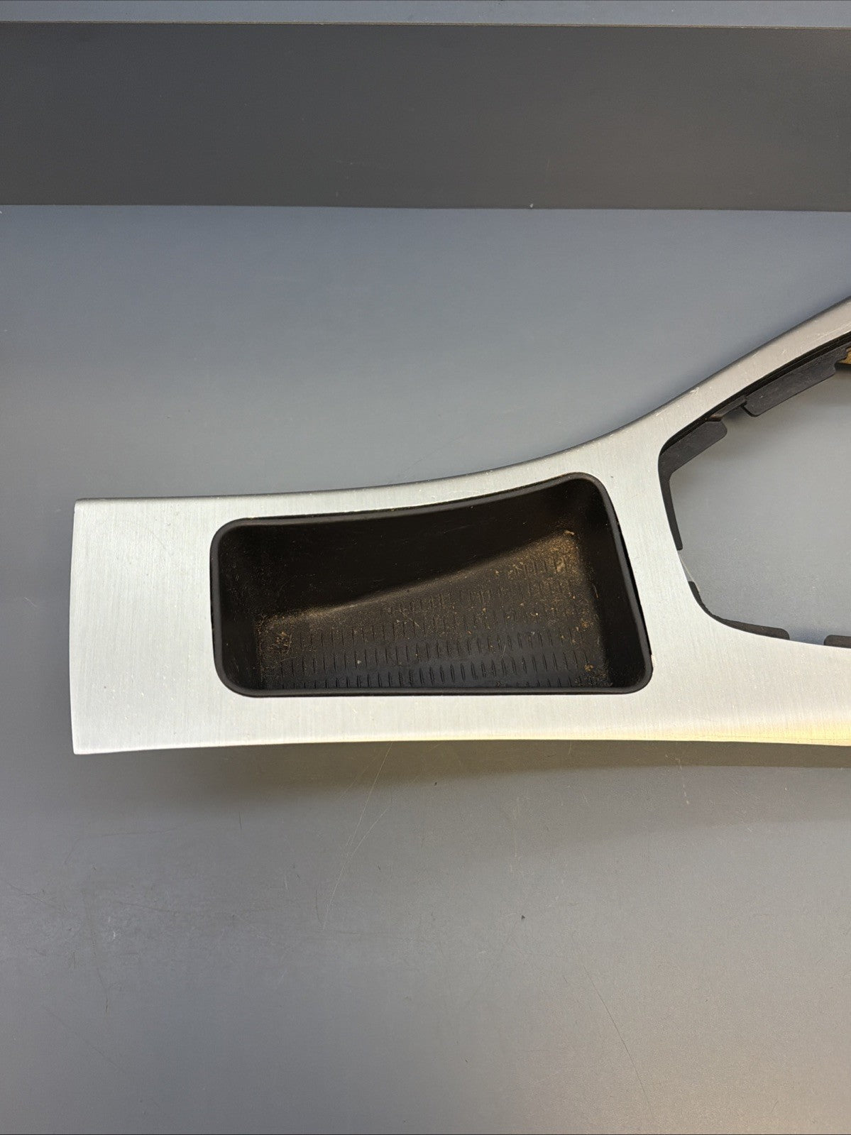 08-13 BMW 328i E90 E92 Center Console Gear Shifter Trim Panel Bezel 9198283