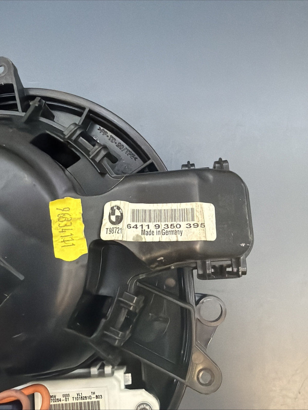 2012-2018 BMW F30 328IX BLOWER UNIT OEM 9350395