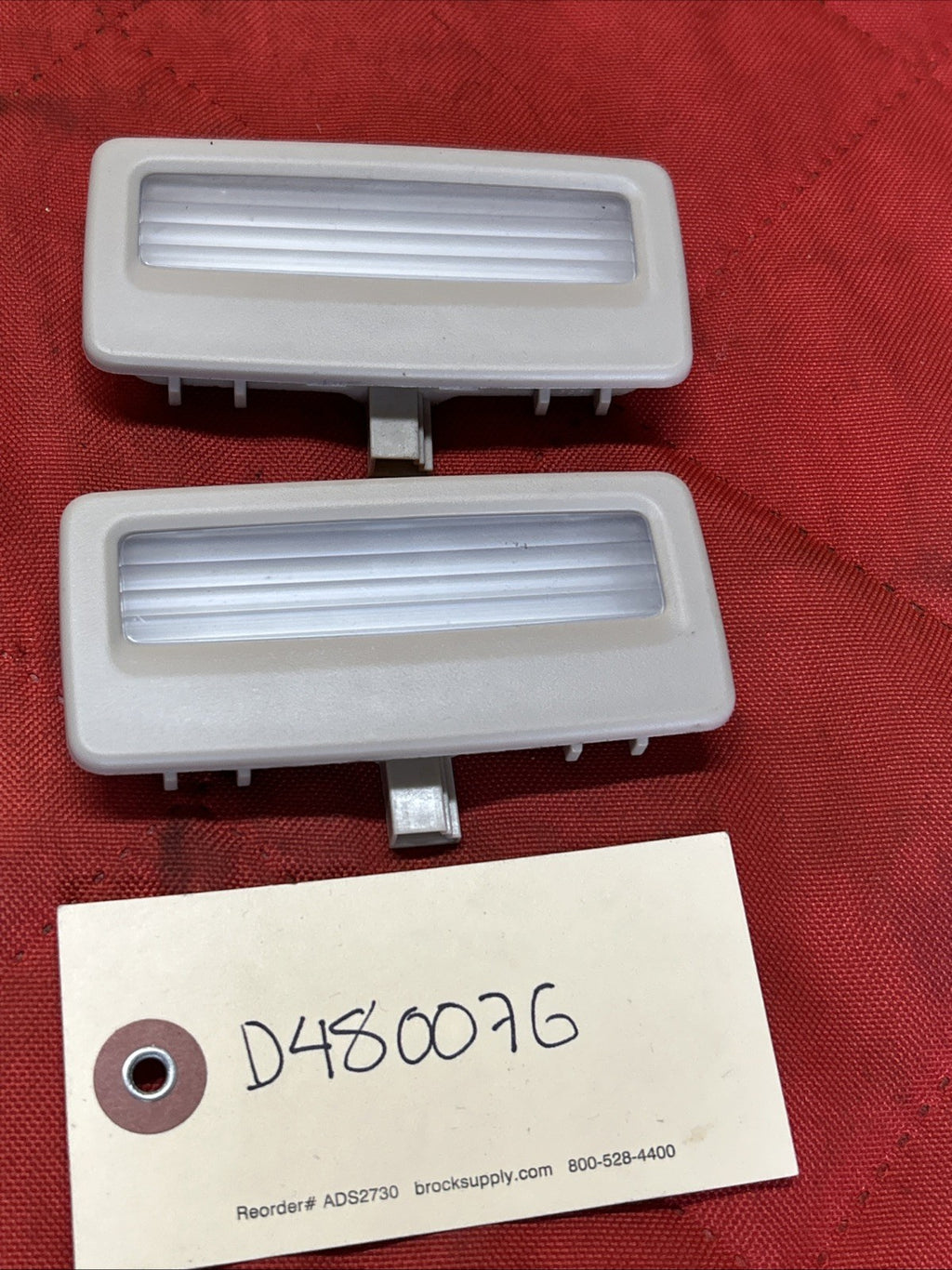 2011-2016 BMW 535i 528i F10 - Front Vanity / Mirror Light 9163767 USED OEM BEIGE