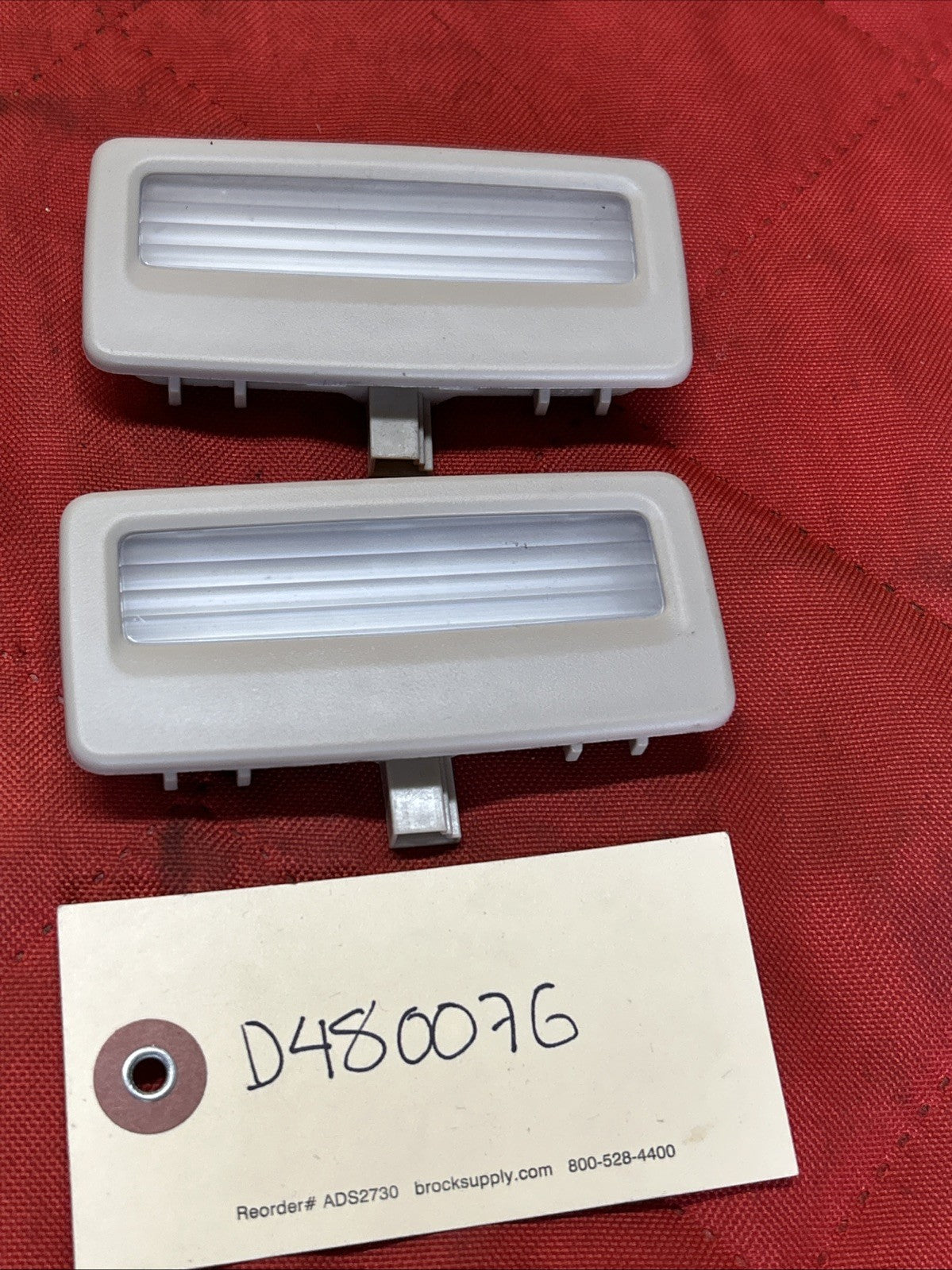 2011-2016 BMW 535i 528i F10 - Front Vanity / Mirror Light 9163767 USED OEM BEIGE