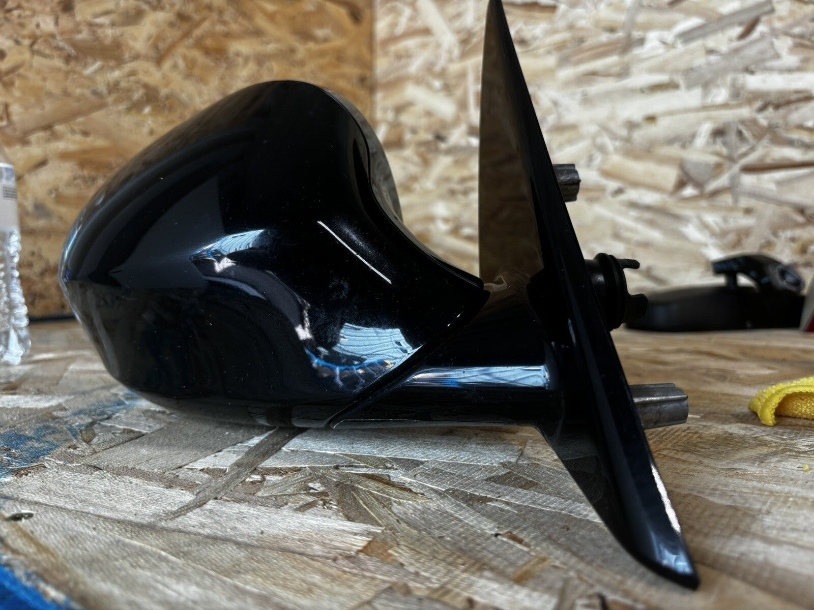 08-11 BMW 325i 328i 335i Right Driver Side View Door Power Mirror Black OEM