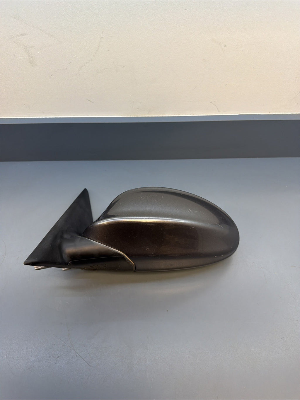 BMW 2006-2009 E90 3 SERIES LEFT DRIVER SIDE POWER MIRROR DARK GRAY OEM 7906930