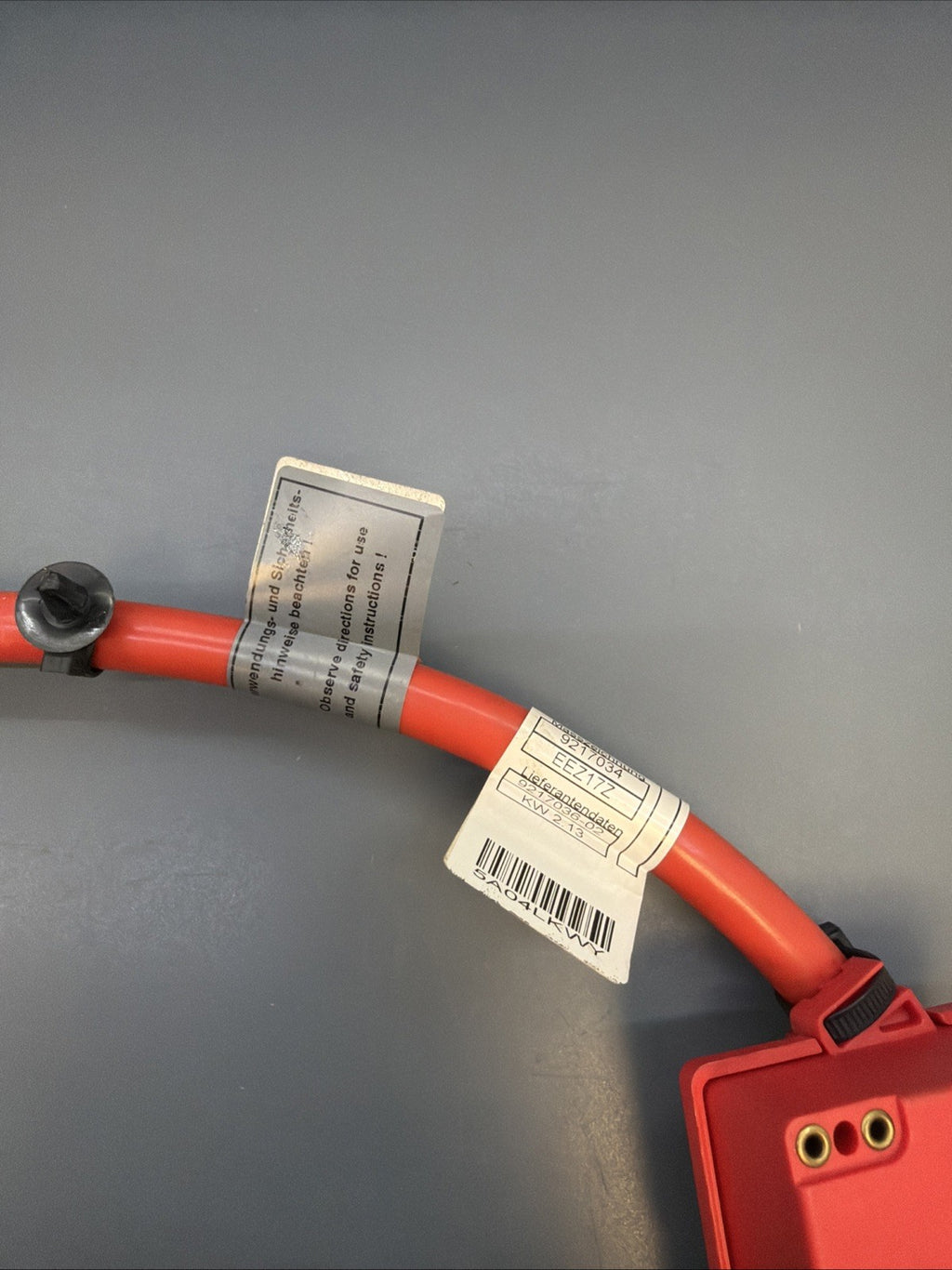 2011-2016 BMW 528i 535i 550i F10 M5 Trunk Positive Battery Cable 9217036 OEM