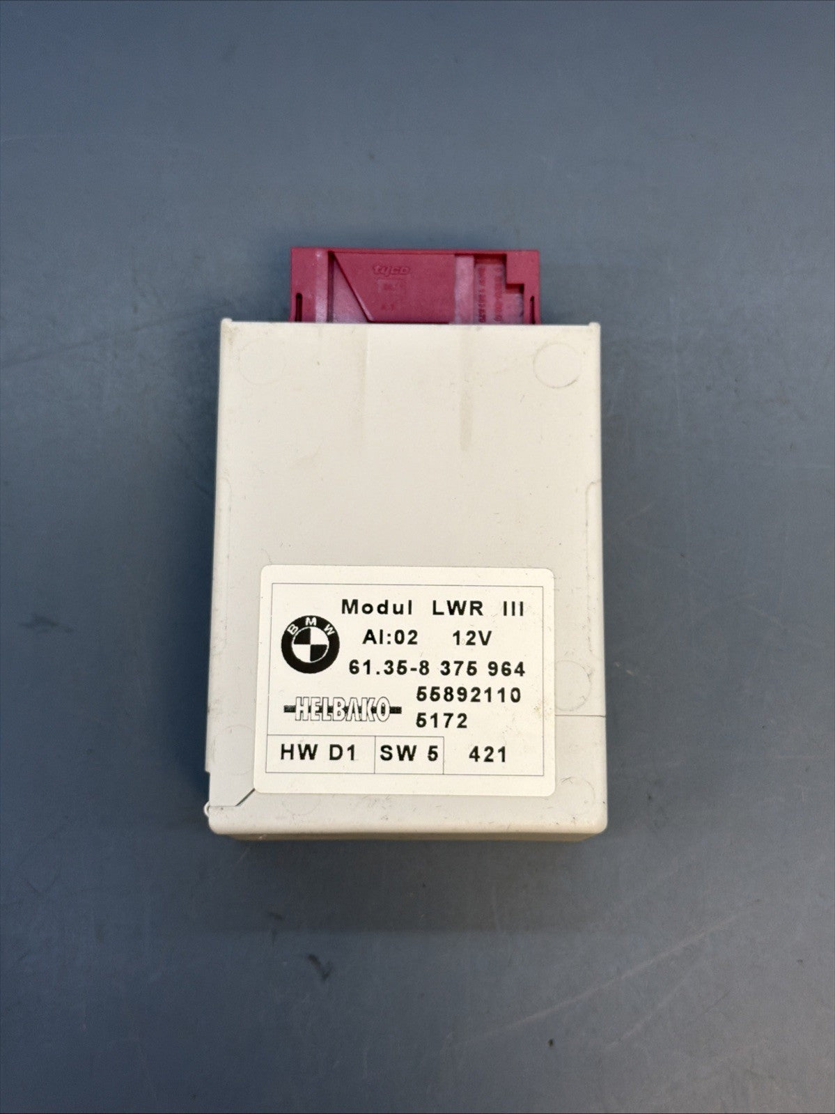 BMW OEM E38 E39 E53 M5 X5 1999-03 HEADLIGHT AIM CHASSIS CONTROL MODULE 8375964