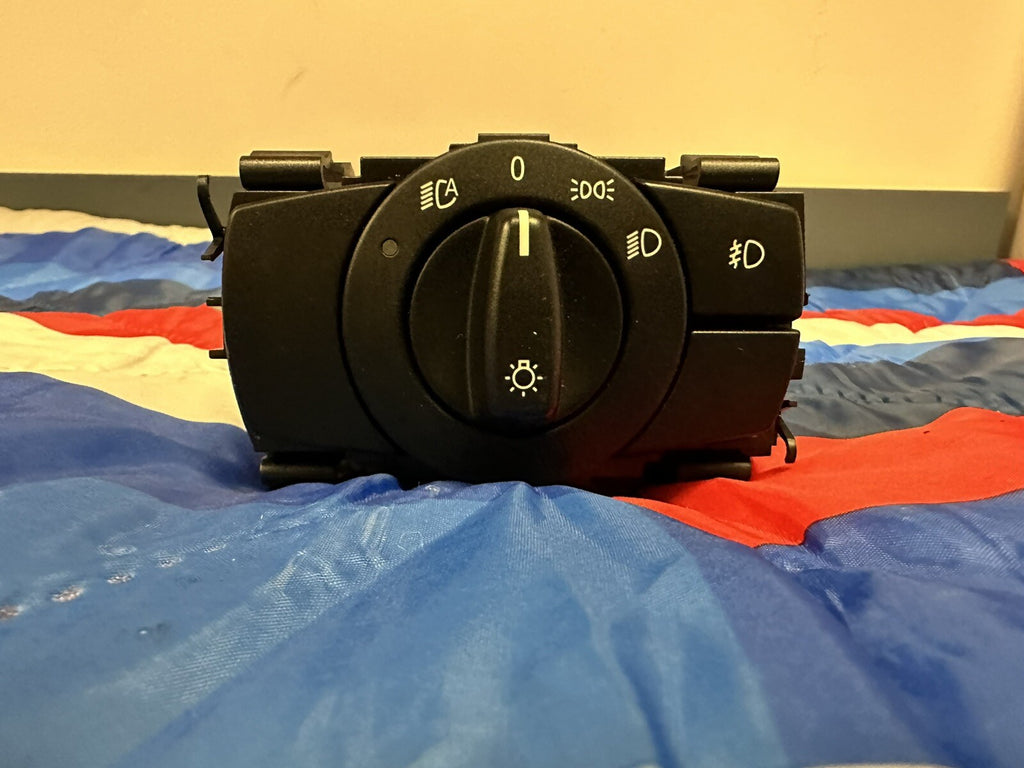 06-08 BMW 335i E90 E88 HEADLIGHT FOG LIGHT CONTROL SWITCH 6938864 OEM